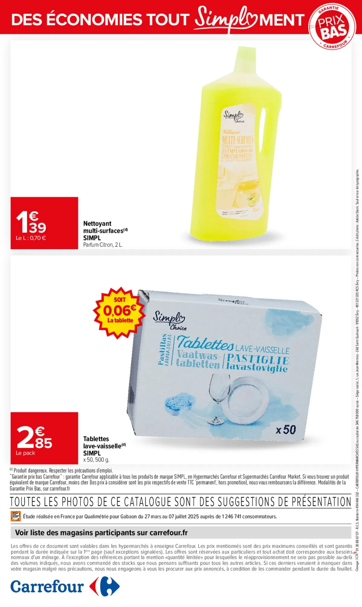 Catalogue Carrefour · Des Economies Tout Simplement — page 11