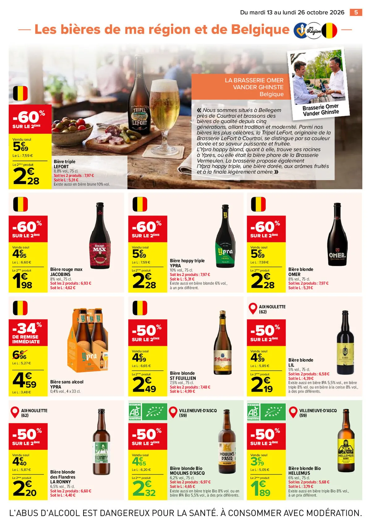 Catalogue Carrefour · Le Meilleur De Ma Région Du Nord Et De La Belgique — page 5