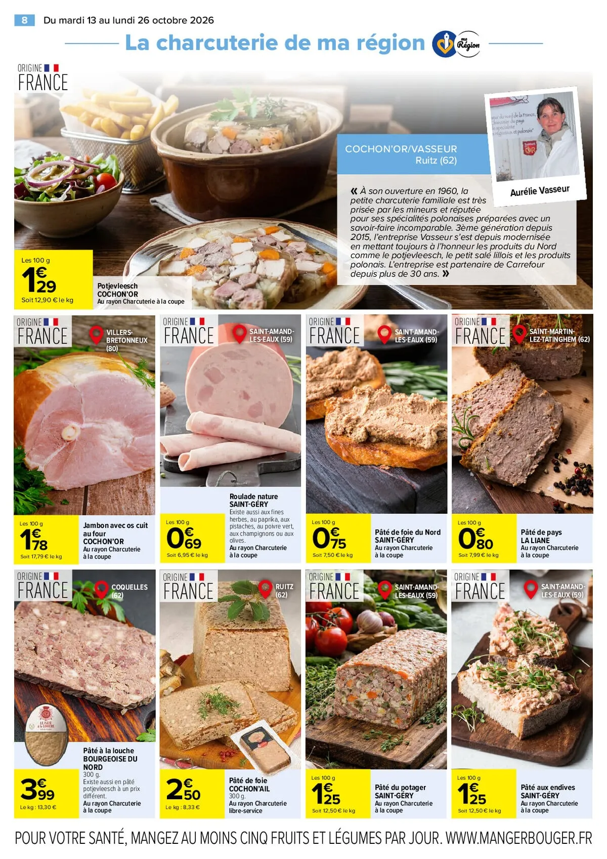 Catalogue Carrefour · Le Meilleur De Ma Région Du Nord Et De La Belgique — page 8