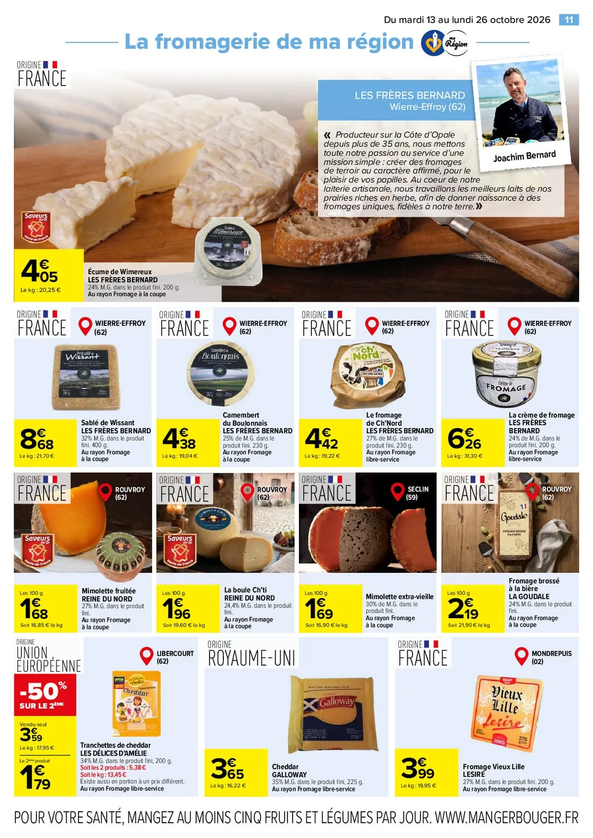 Catalogue Carrefour · Le Meilleur De Ma Région Du Nord Et De La Belgique — page 11