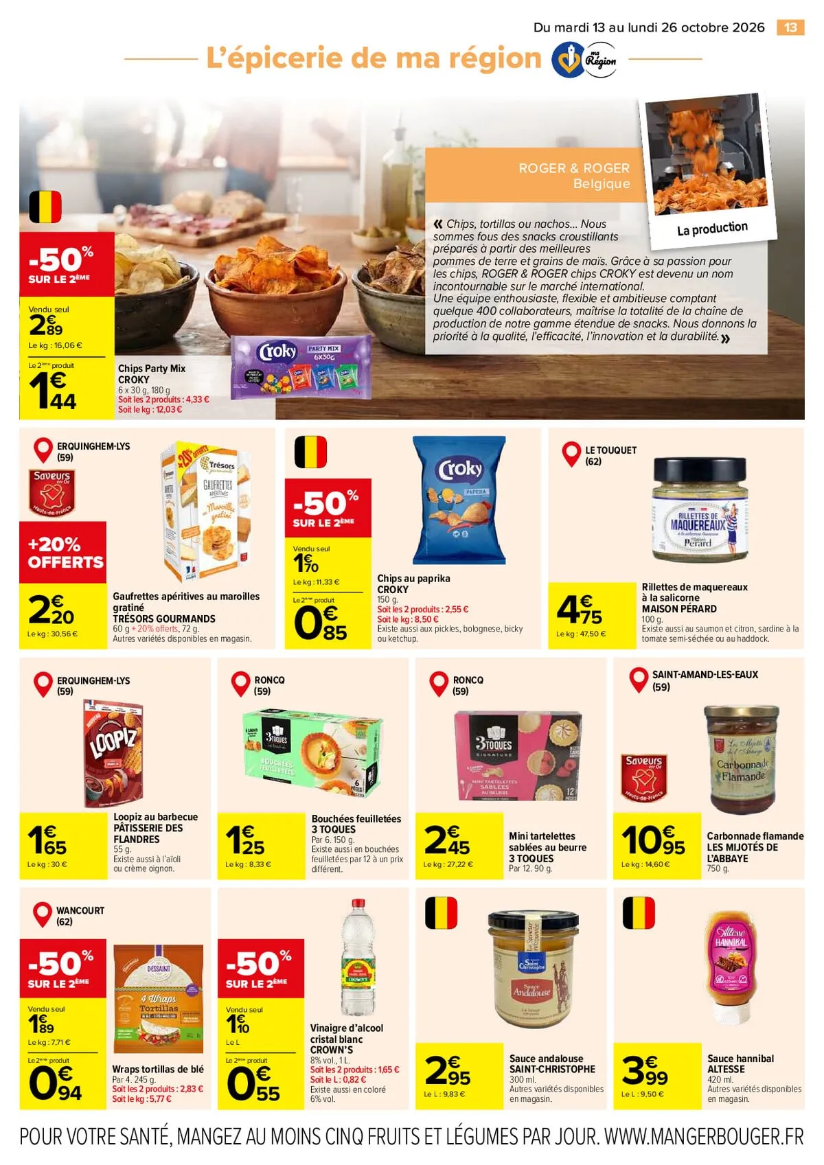 Catalogue Carrefour · Le Meilleur De Ma Région Du Nord Et De La Belgique — page 13