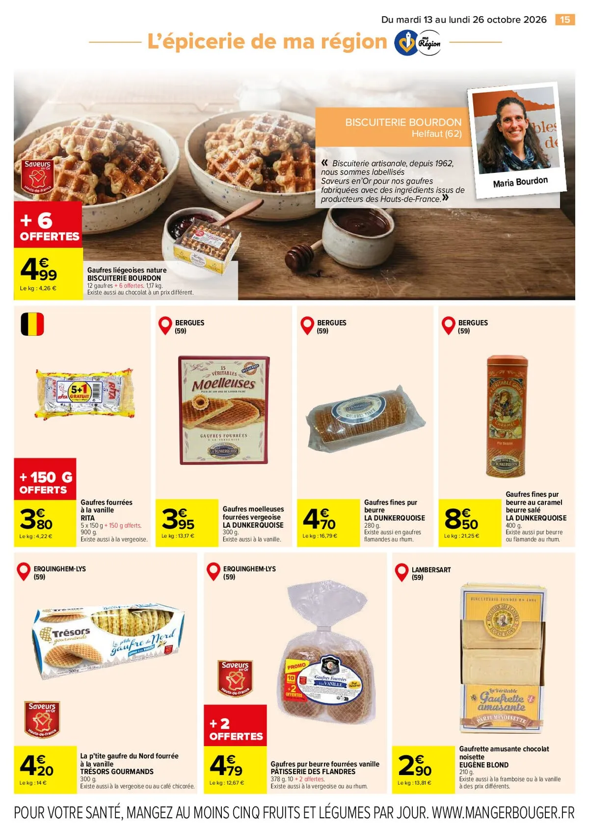 Catalogue Carrefour · Le Meilleur De Ma Région Du Nord Et De La Belgique — page 15