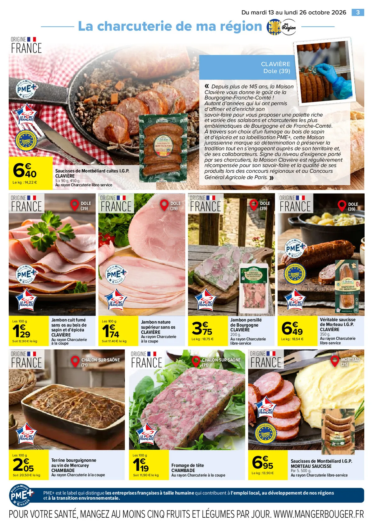Catalogue Carrefour · Le Meilleur De Ma Région Franche-Comté — page 3