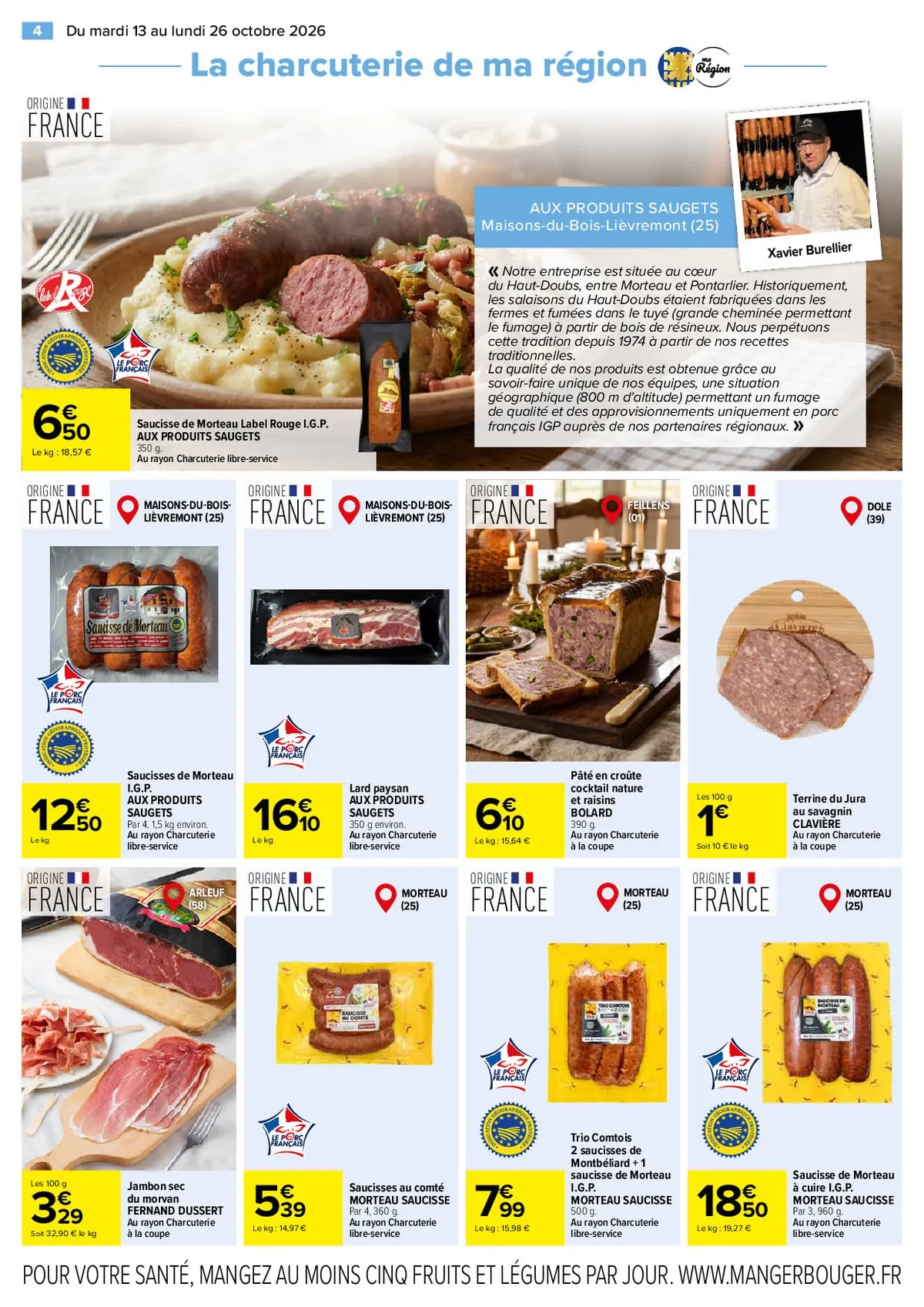 Catalogue Carrefour · Le Meilleur De Ma Région Franche-Comté — page 4