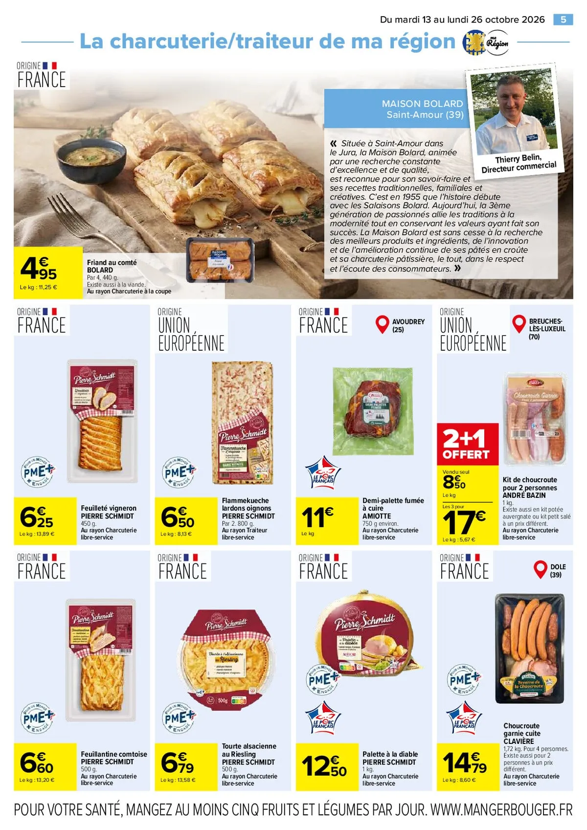Catalogue Carrefour · Le Meilleur De Ma Région Franche-Comté — page 5