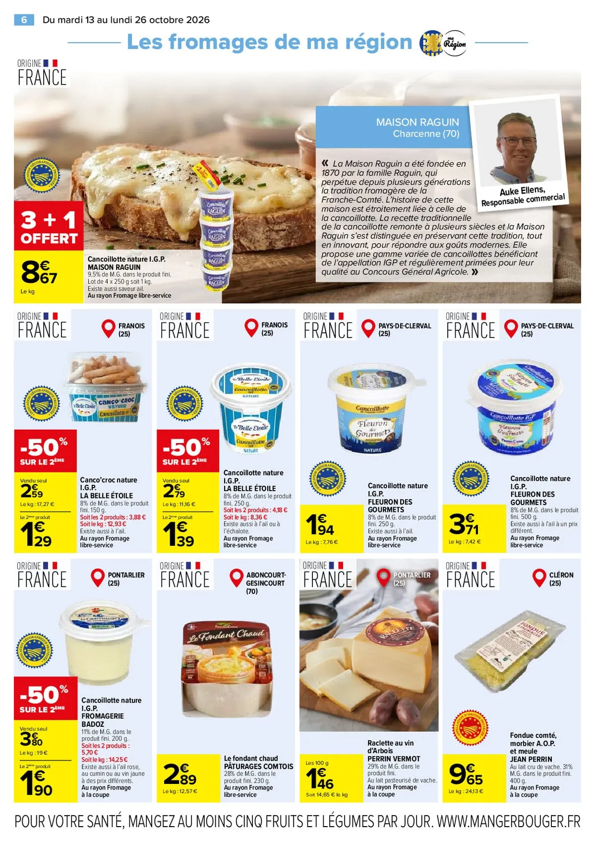 Catalogue Carrefour · Le Meilleur De Ma Région Franche-Comté — page 6