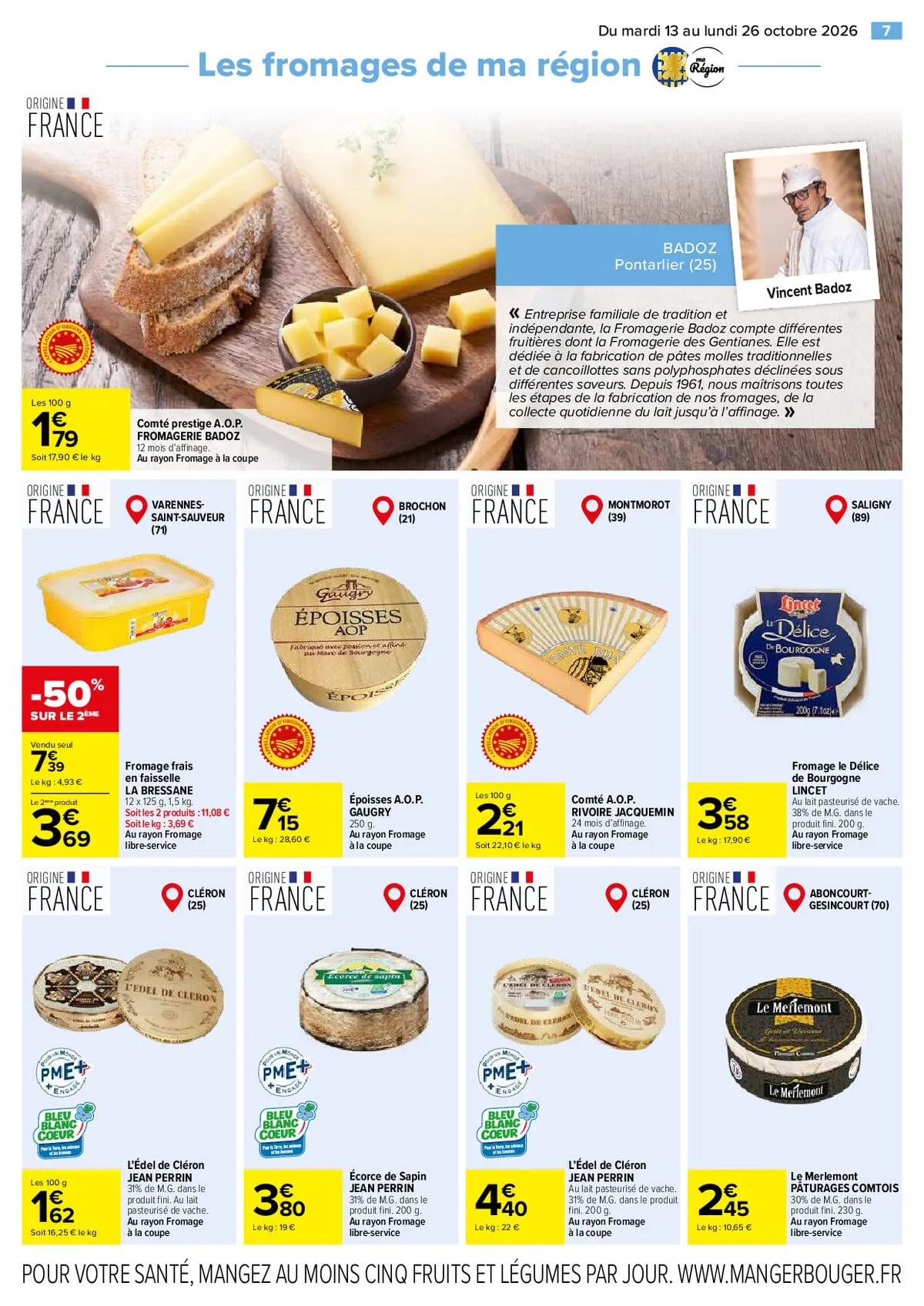 Catalogue Carrefour · Le Meilleur De Ma Région Franche-Comté — page 7
