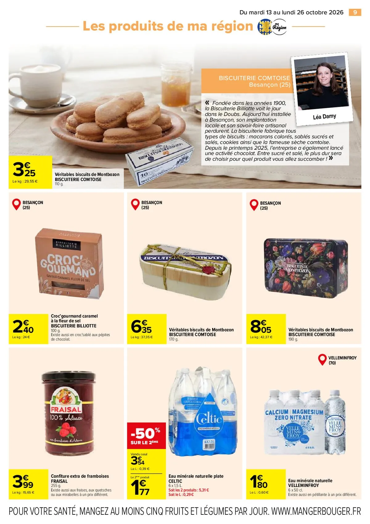 Catalogue Carrefour · Le Meilleur De Ma Région Franche-Comté — page 9