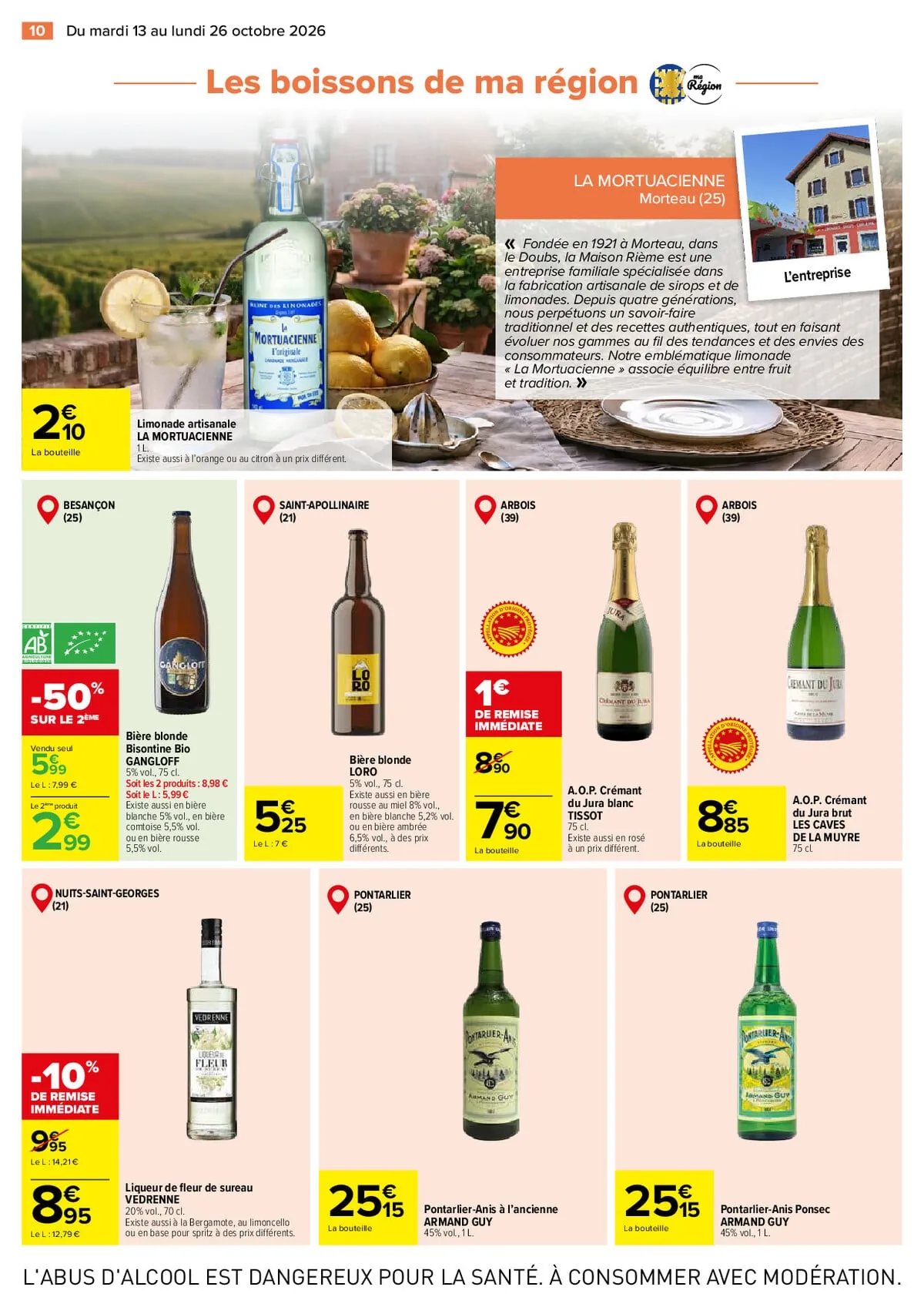 Catalogue Carrefour · Le Meilleur De Ma Région Franche-Comté — page 10