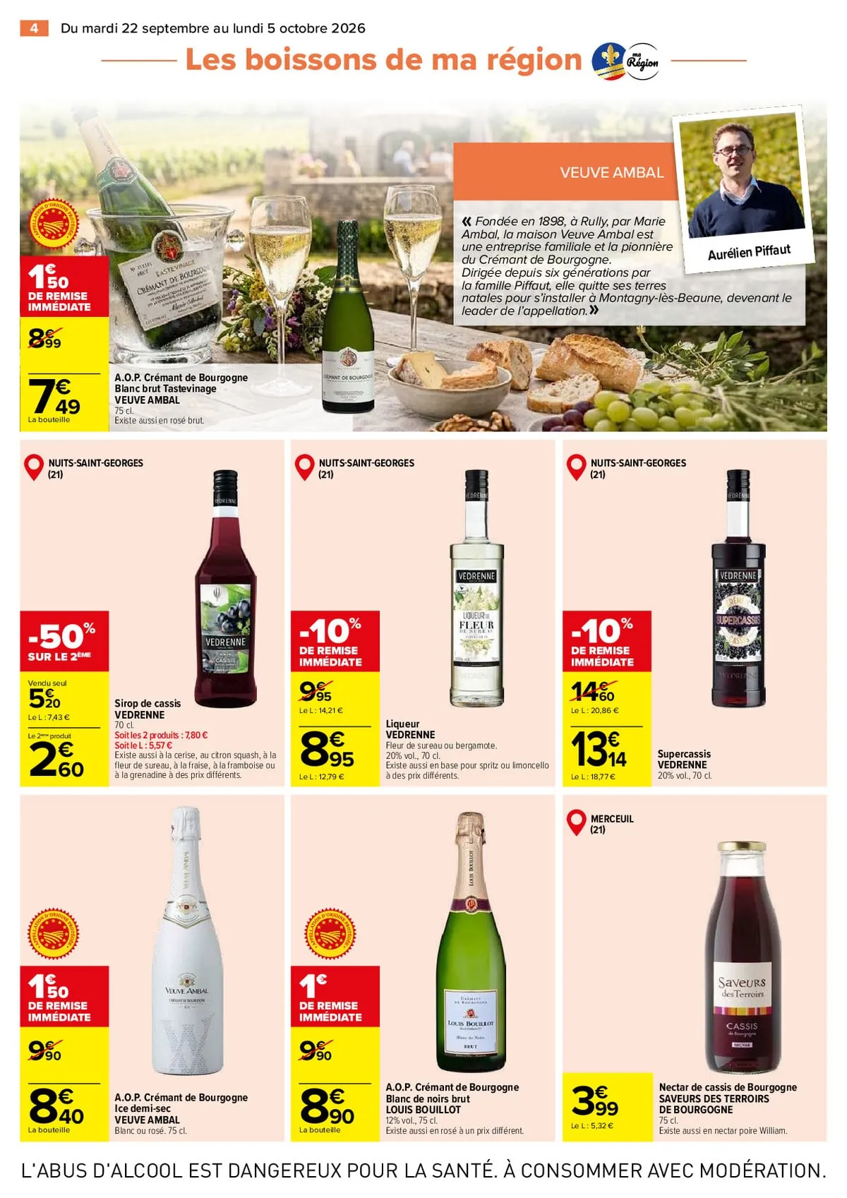Catalogue Carrefour · Le Meilleur De Ma Région Bourgogne — page 4