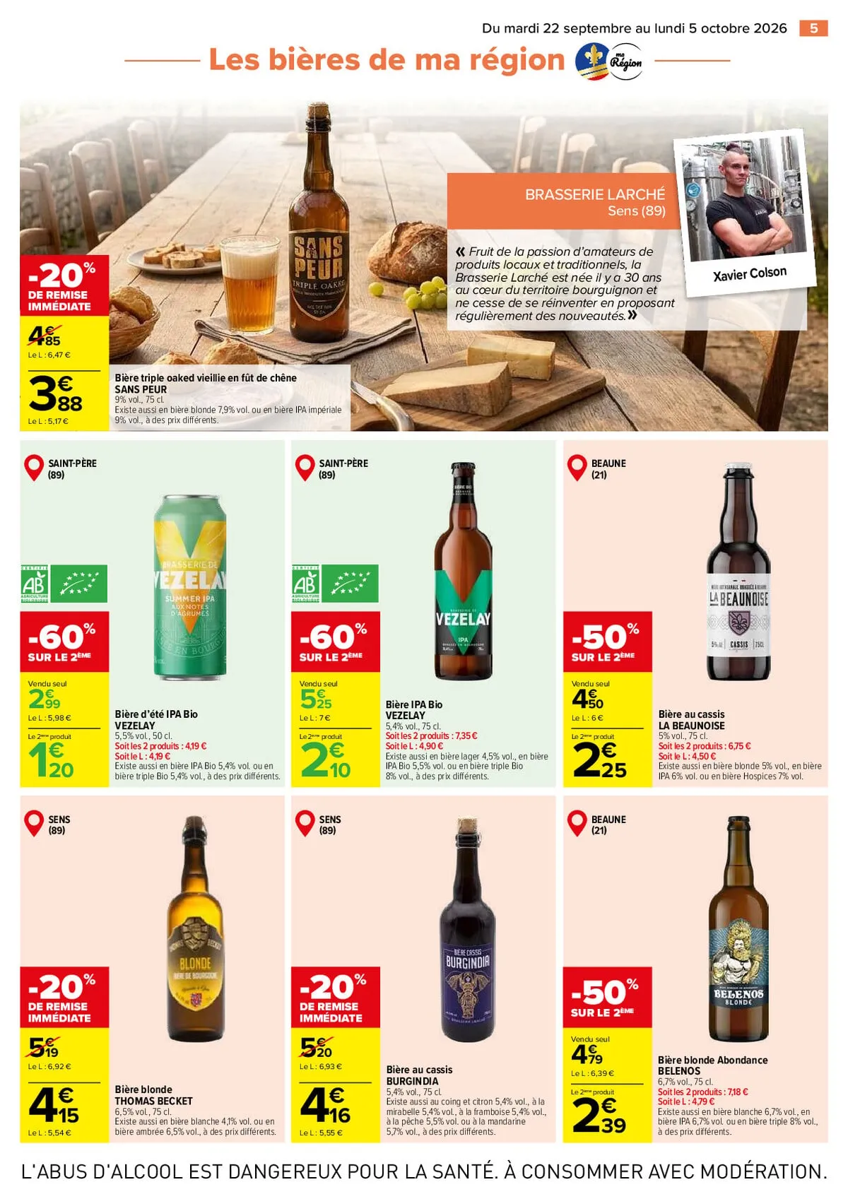 Catalogue Carrefour · Le Meilleur De Ma Région Bourgogne — page 5