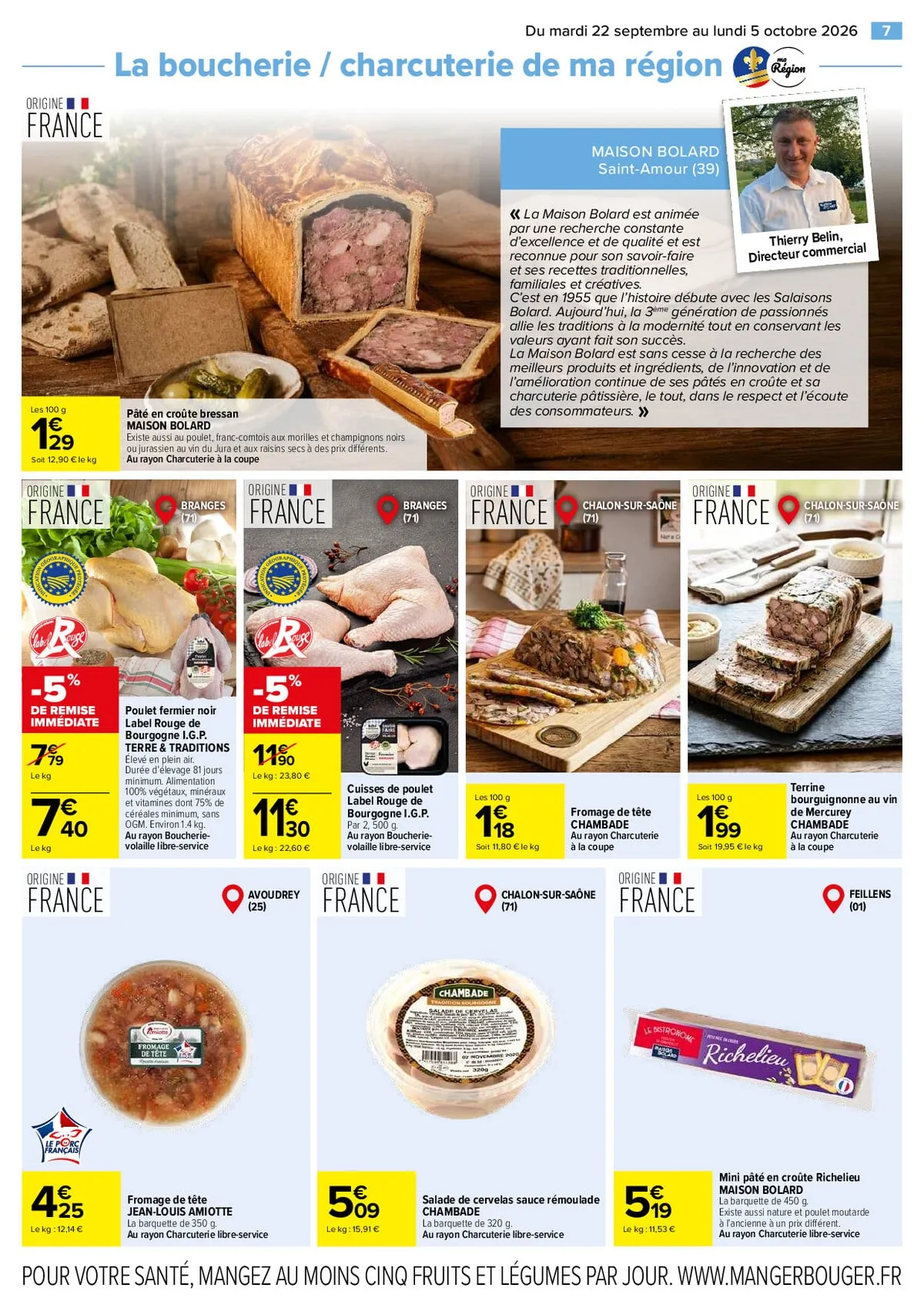 Catalogue Carrefour · Le Meilleur De Ma Région Bourgogne — page 7