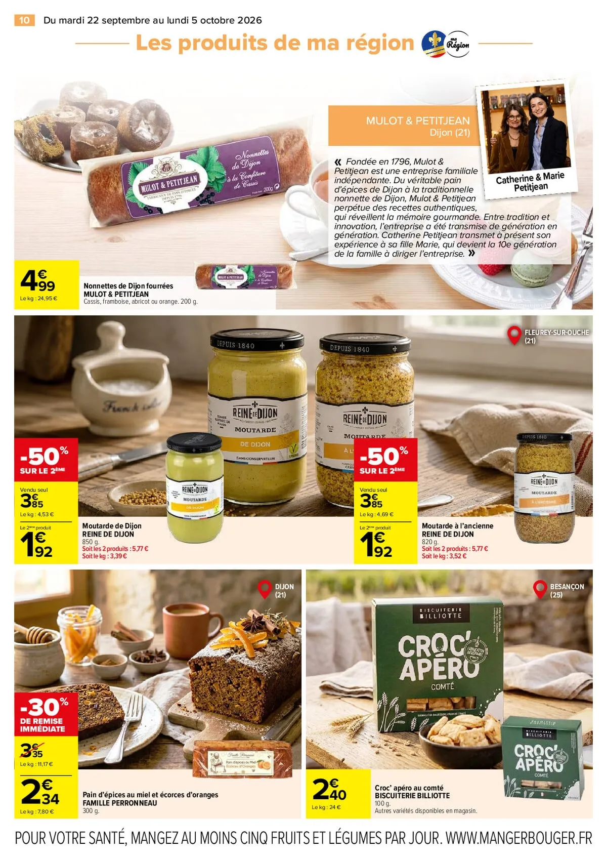 Catalogue Carrefour · Le Meilleur De Ma Région Bourgogne — page 10