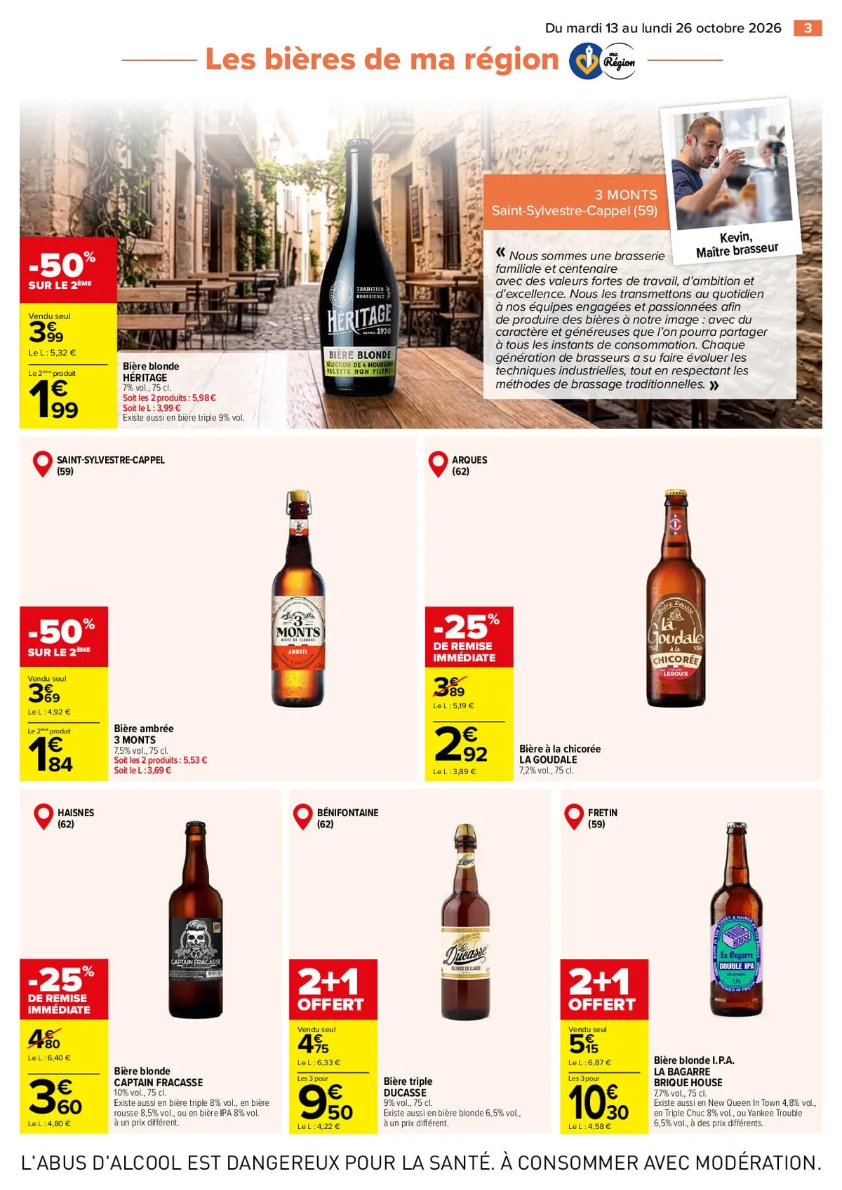 Catalogue Carrefour · Le Meilleur De Ma Région Du Nord Et De La Belgique — page 3