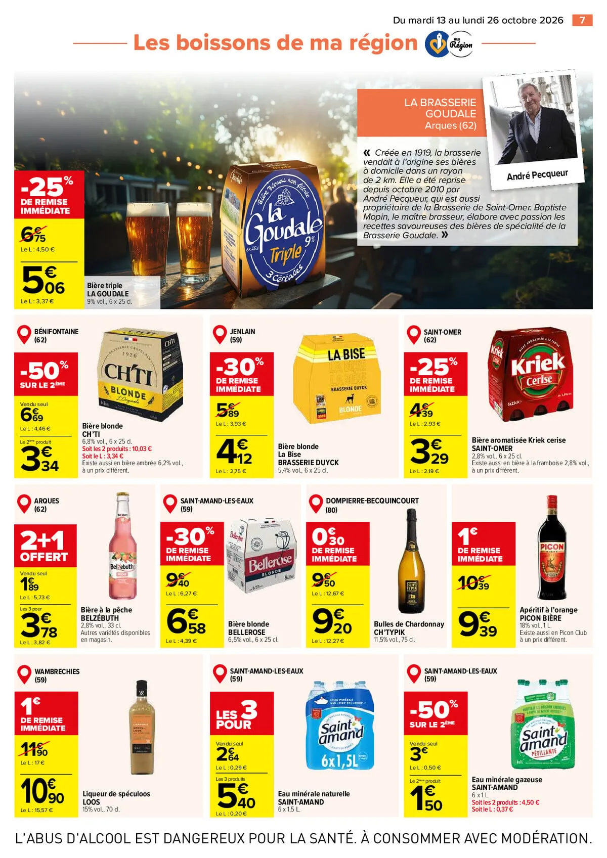 Catalogue Carrefour · Le Meilleur De Ma Région Du Nord Et De La Belgique — page 7