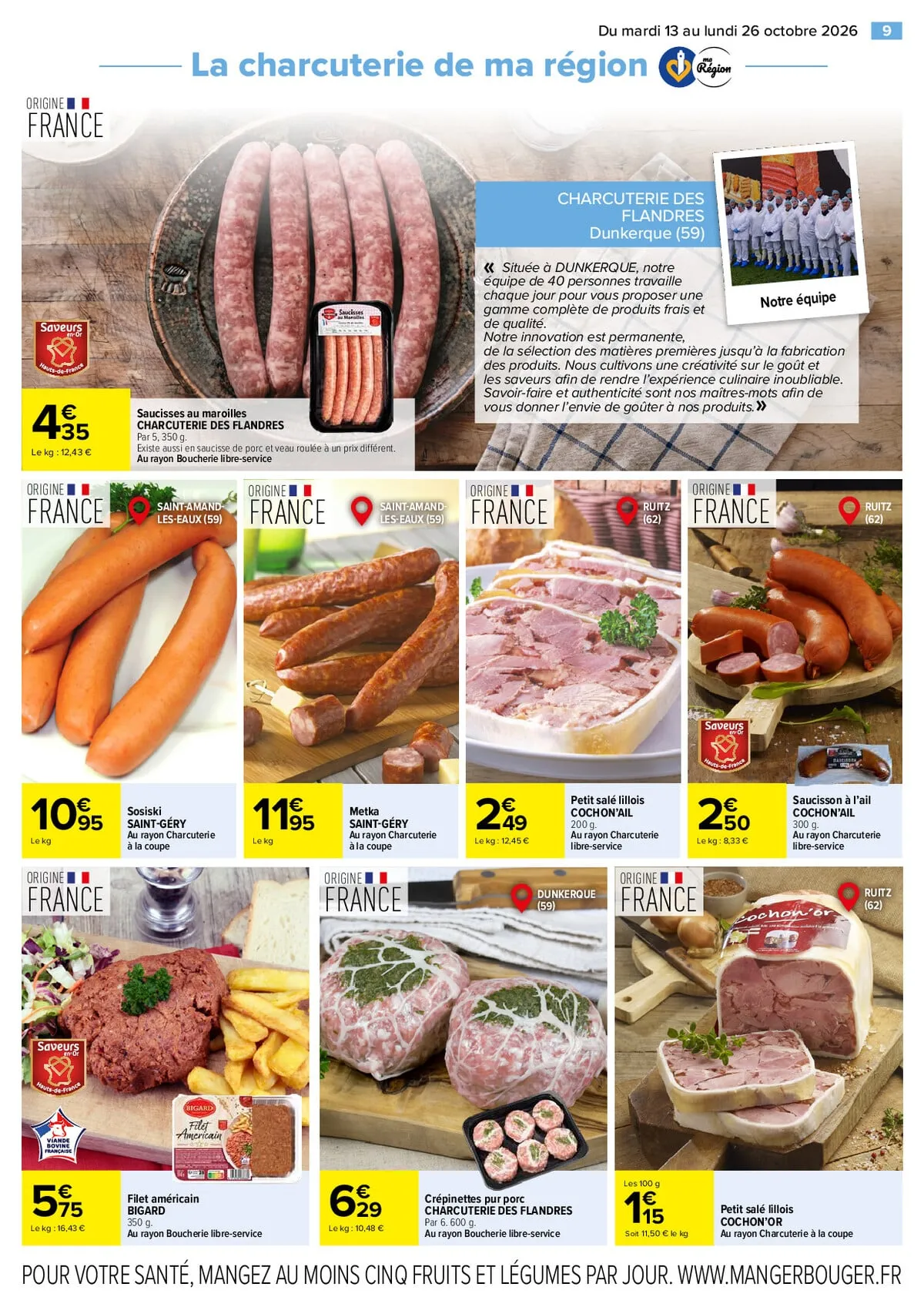 Catalogue Carrefour · Le Meilleur De Ma Région Du Nord Et De La Belgique — page 9