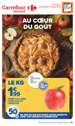 Couverture : Catalogue Carrefour · Au Coeur Du Gout