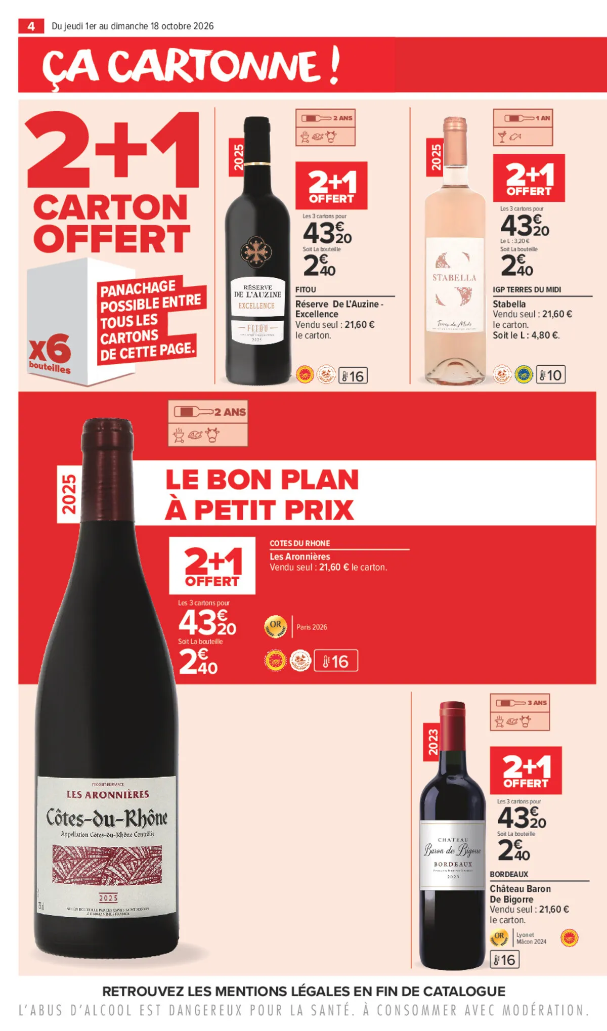 Catalogue Carrefour · La Foire Aux Vins — page 4