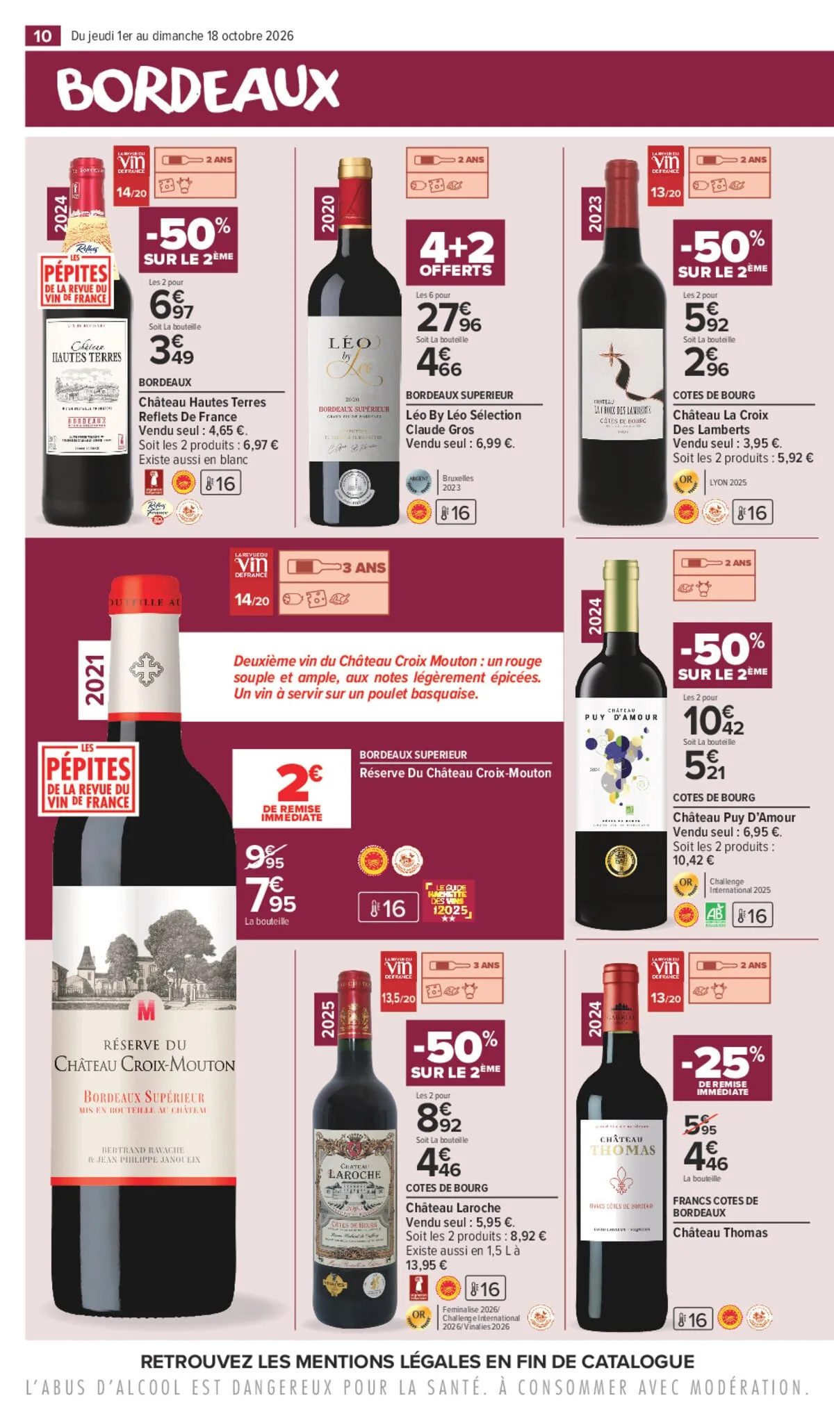 Catalogue Carrefour · La Foire Aux Vins — page 10