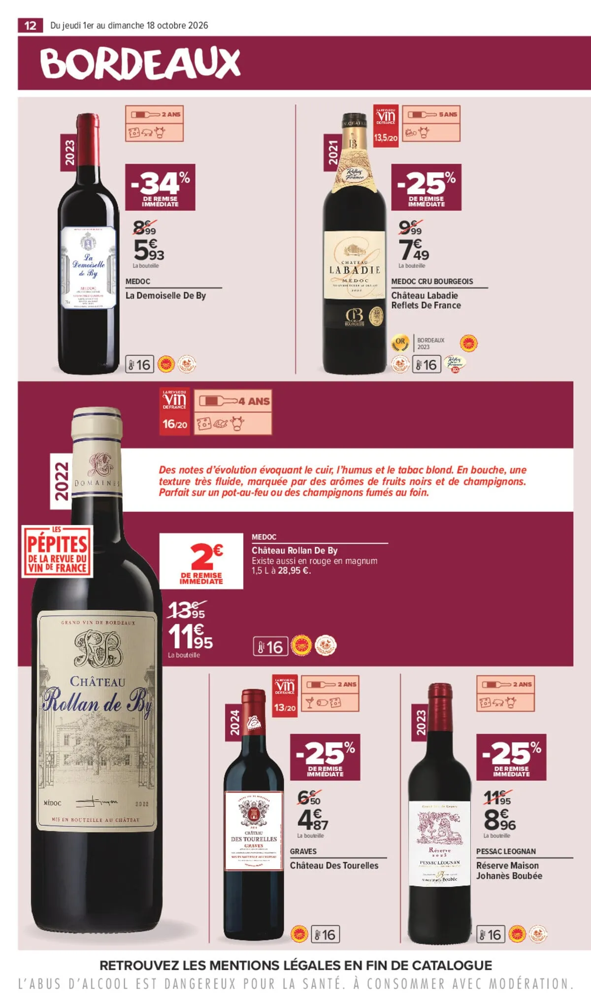 Catalogue Carrefour · La Foire Aux Vins — page 12