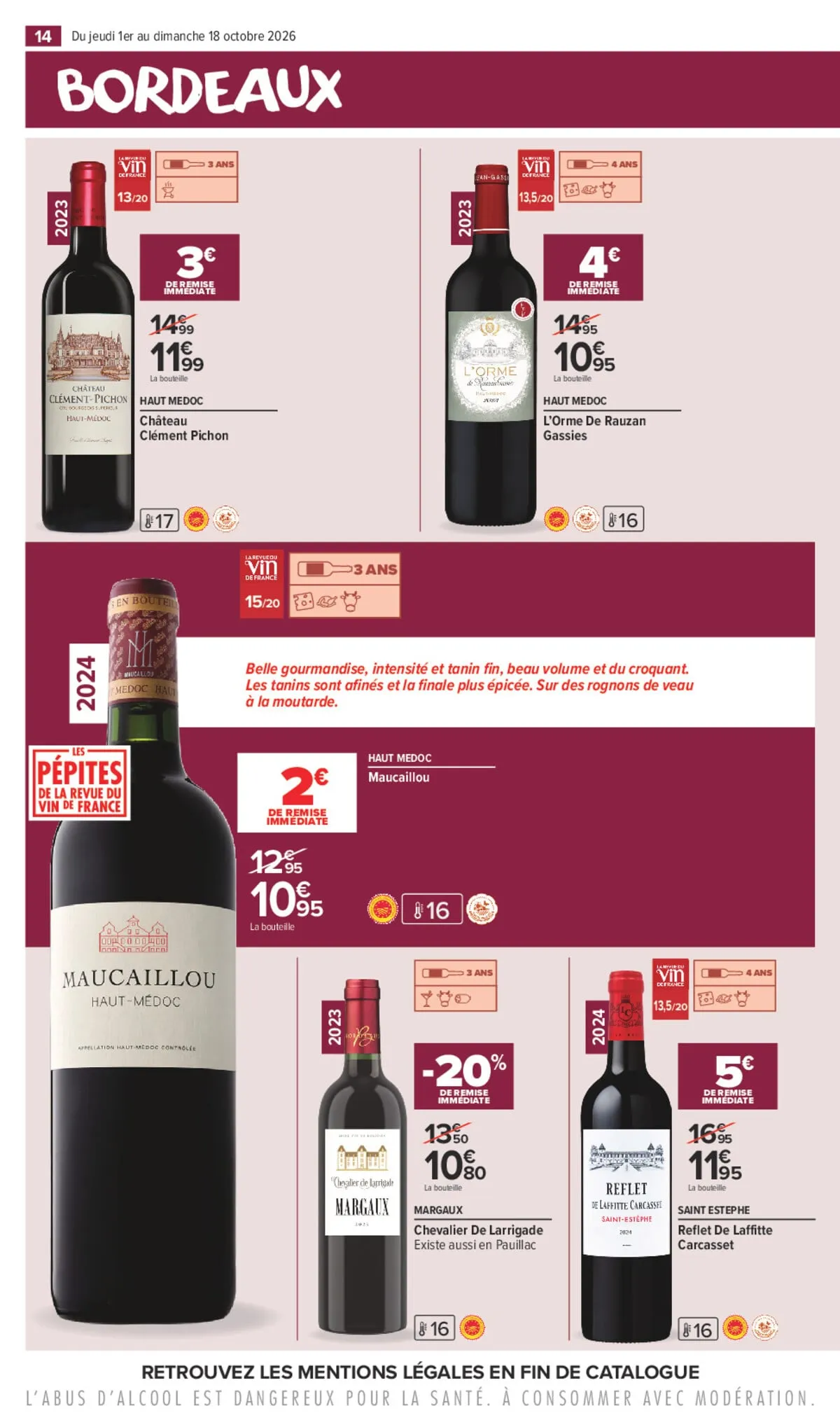 Catalogue Carrefour · La Foire Aux Vins — page 14