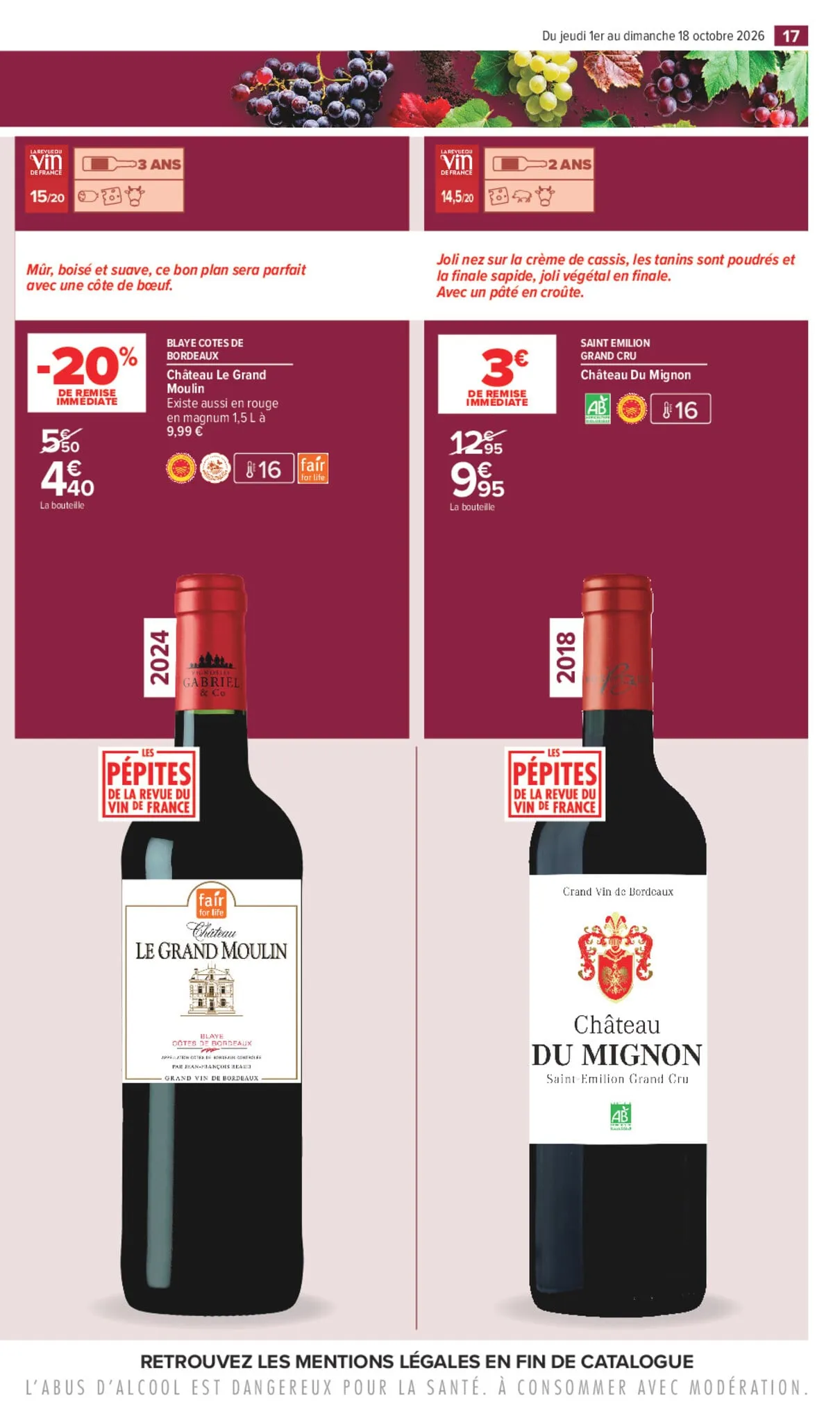 Catalogue Carrefour · La Foire Aux Vins — page 17