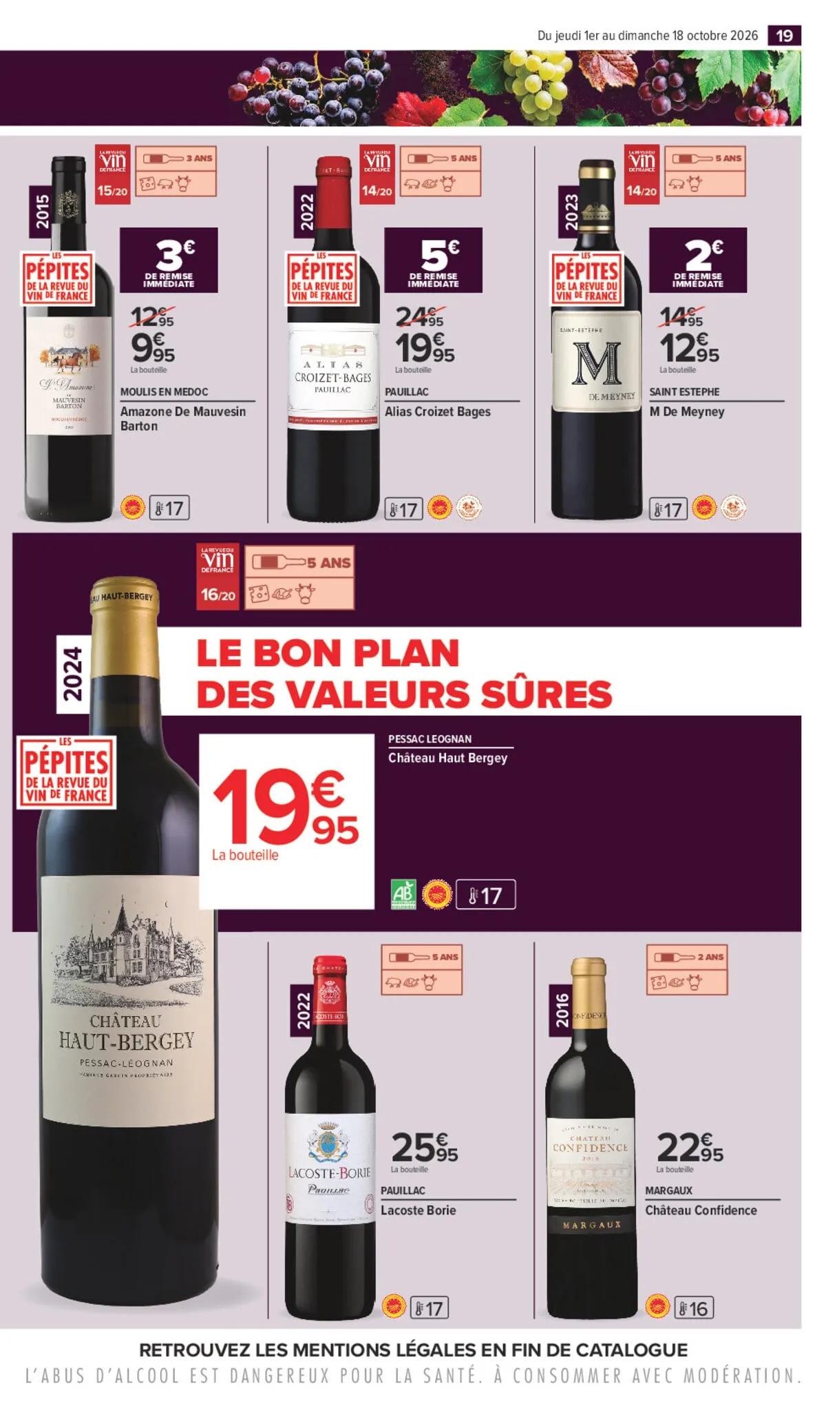 Catalogue Carrefour · La Foire Aux Vins — page 19