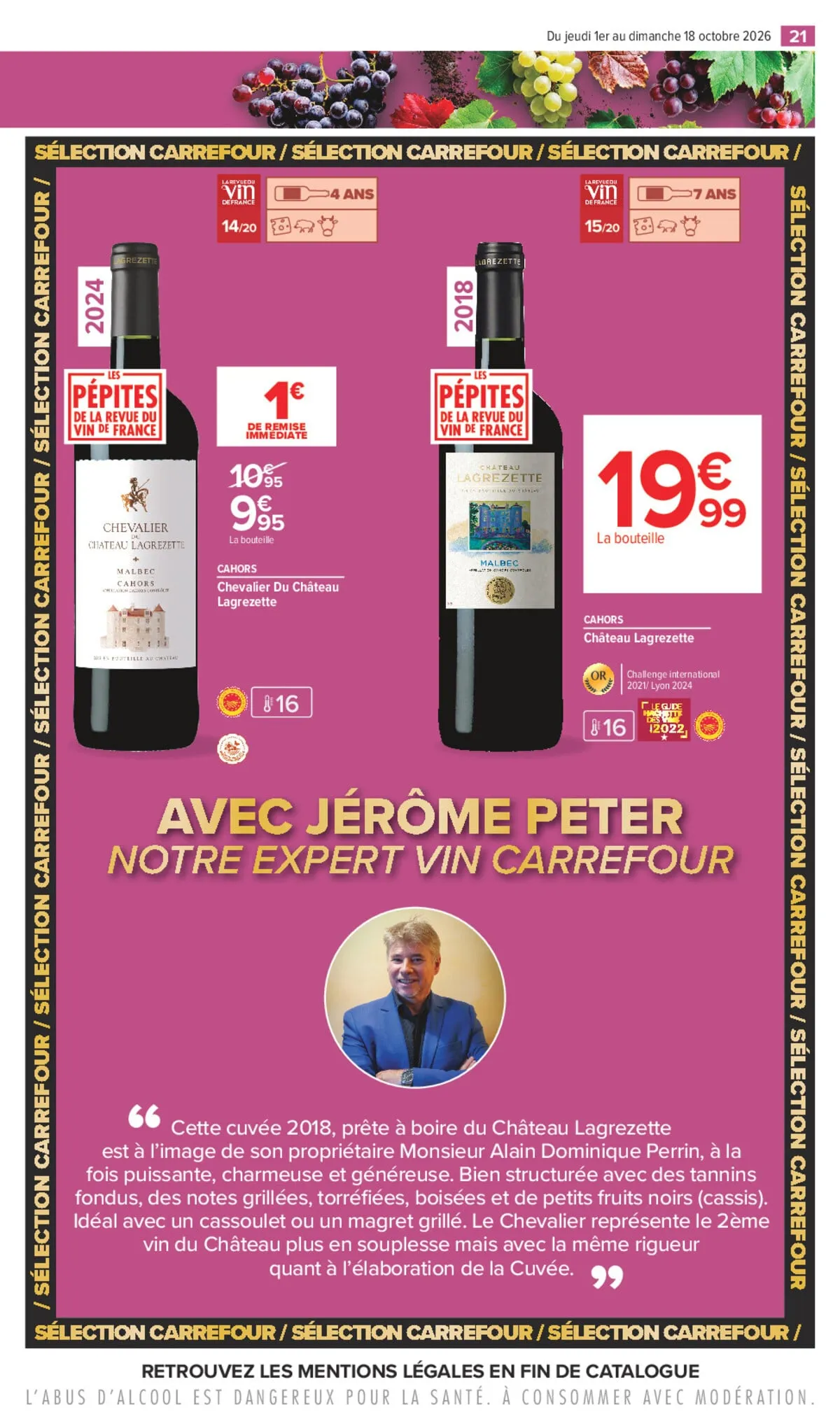 Catalogue Carrefour · La Foire Aux Vins — page 21