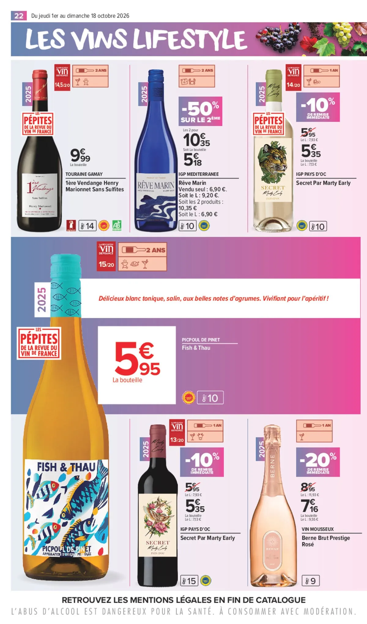 Catalogue Carrefour · La Foire Aux Vins — page 22