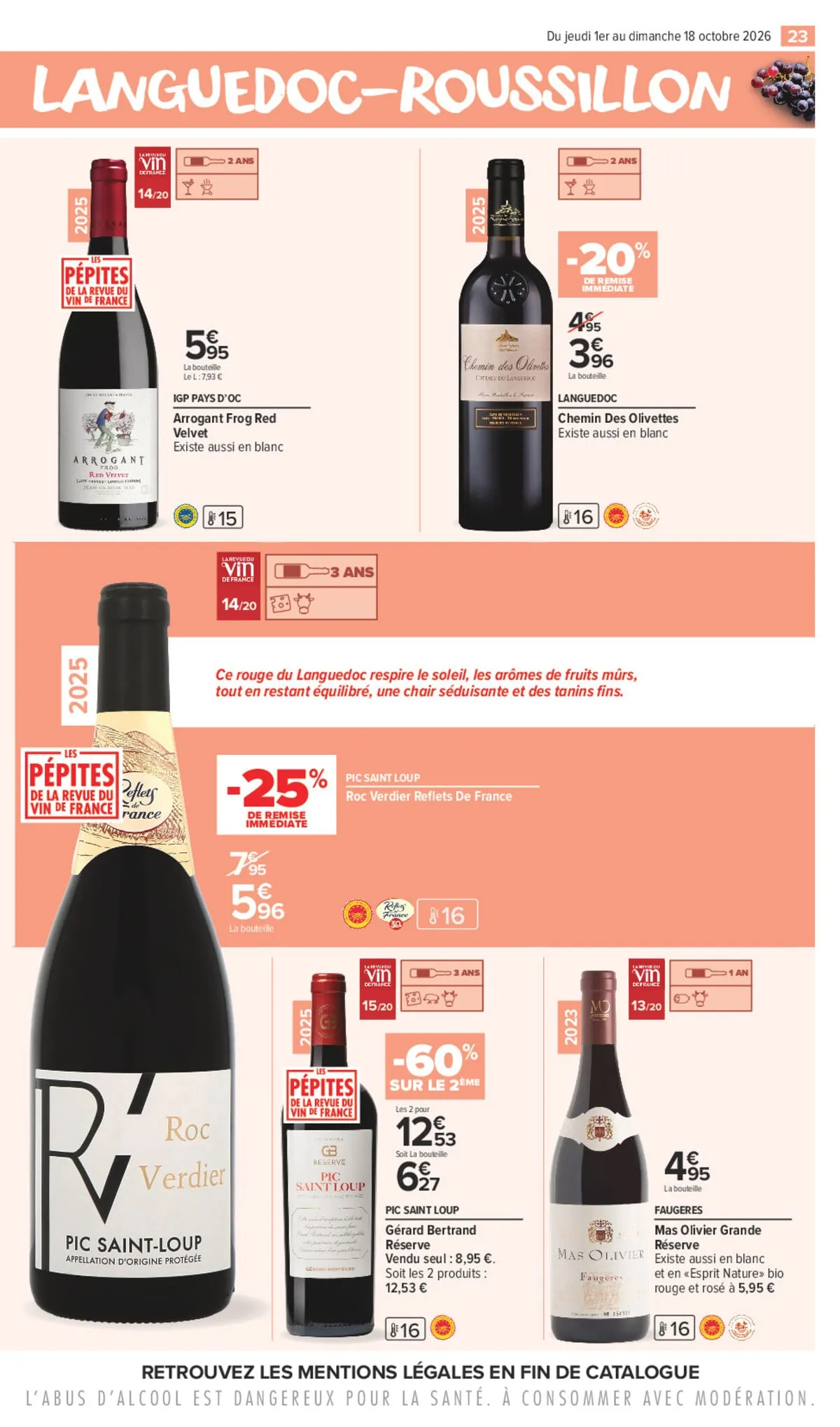 Catalogue Carrefour · La Foire Aux Vins — page 23