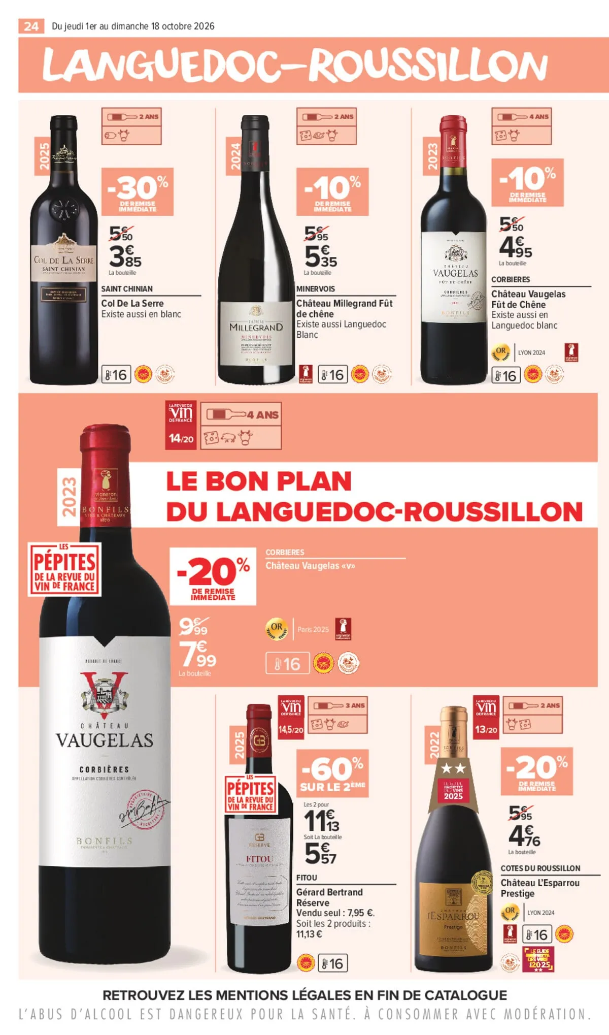 Catalogue Carrefour · La Foire Aux Vins — page 24