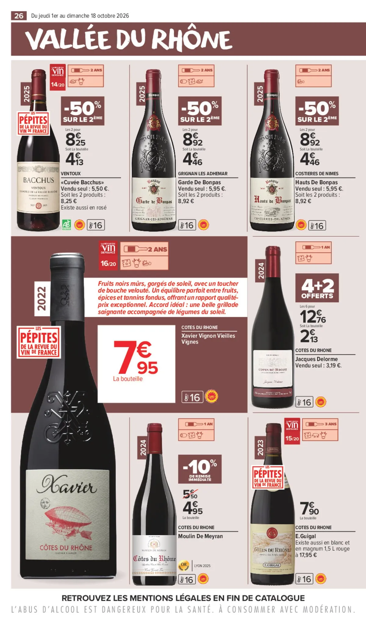 Catalogue Carrefour · La Foire Aux Vins — page 26