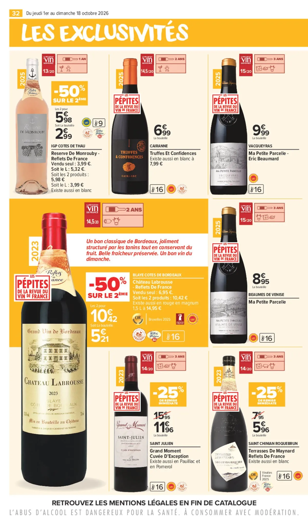 Catalogue Carrefour · La Foire Aux Vins — page 32
