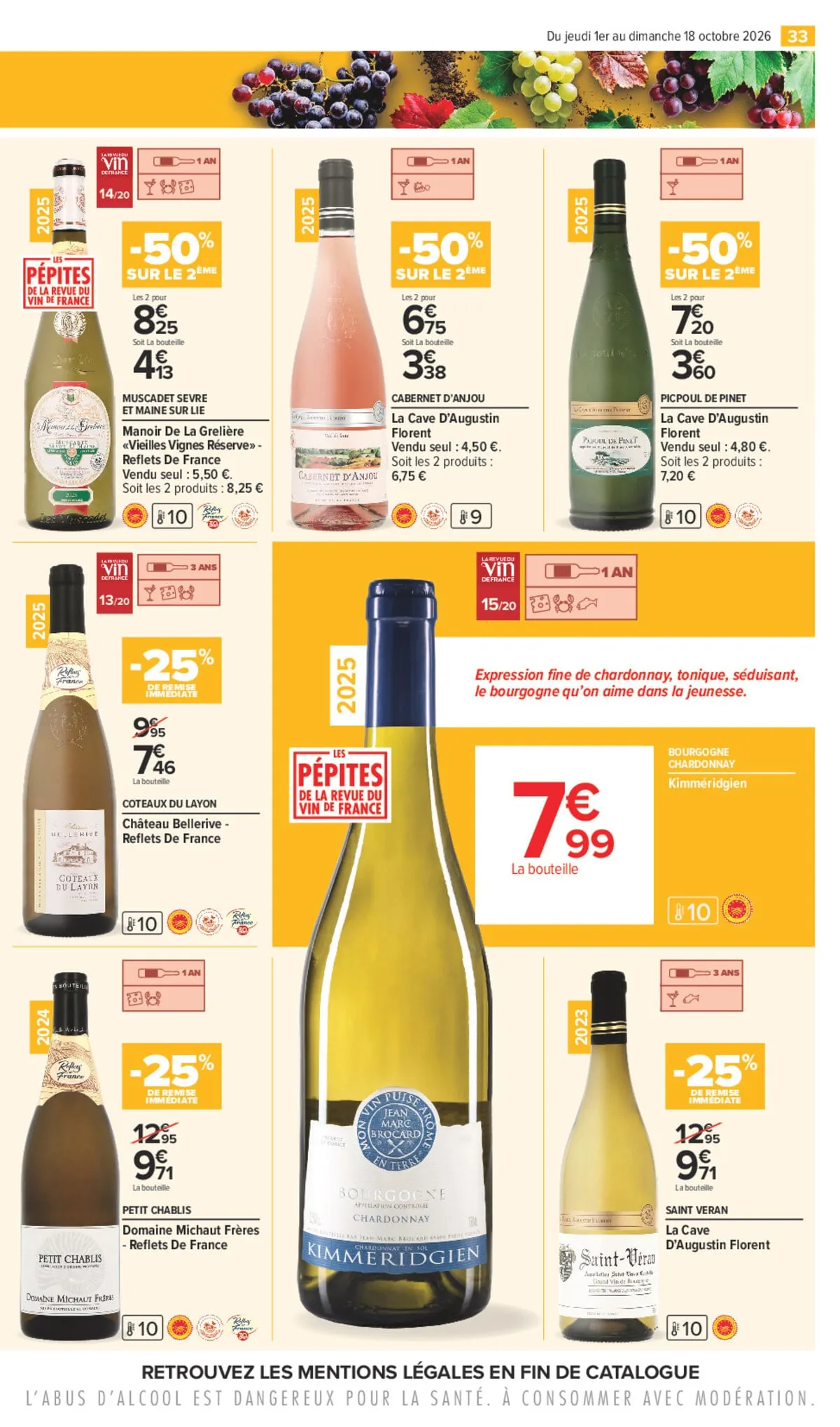 Catalogue Carrefour · La Foire Aux Vins — page 33