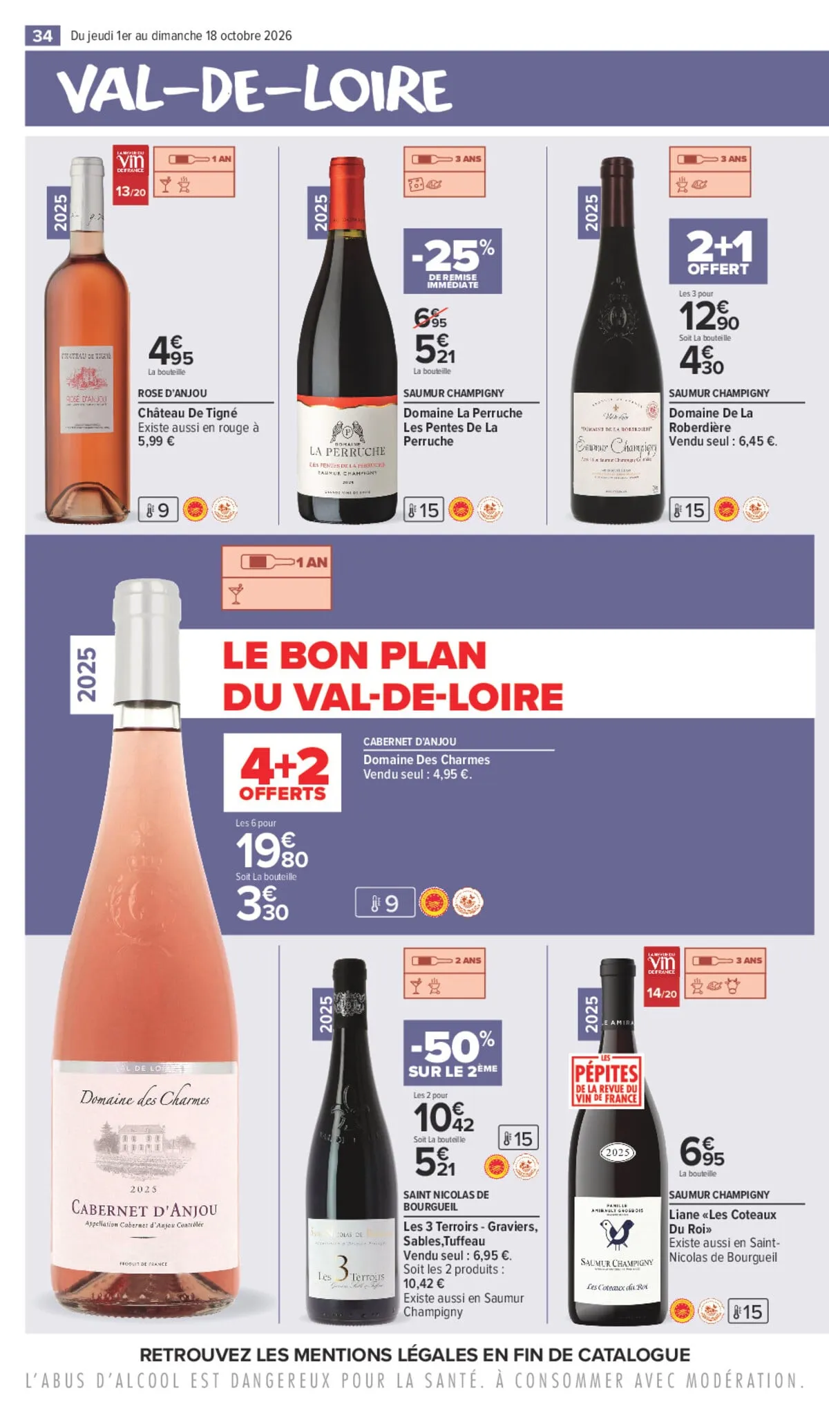 Catalogue Carrefour · La Foire Aux Vins — page 34