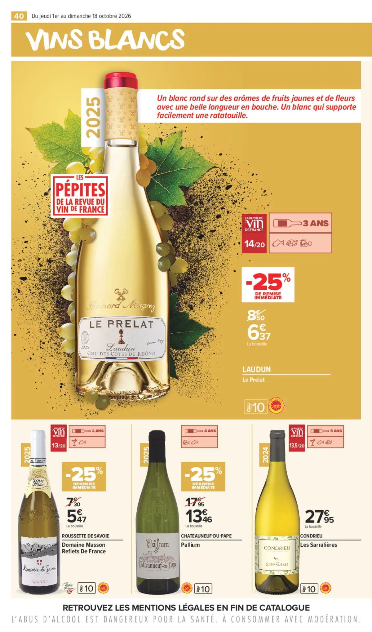 Catalogue Carrefour · La Foire Aux Vins — page 40