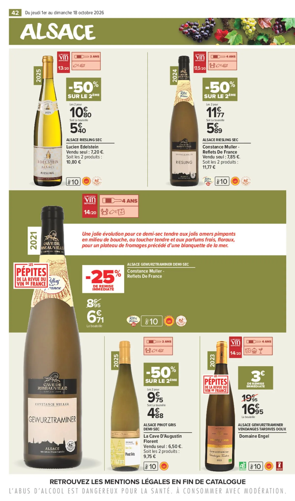 Catalogue Carrefour · La Foire Aux Vins — page 42