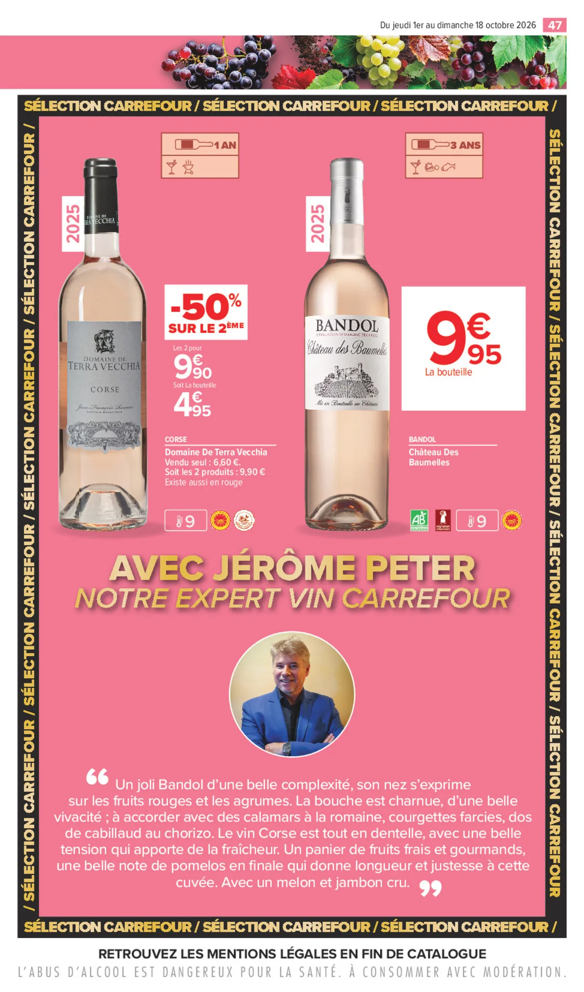 Catalogue Carrefour · La Foire Aux Vins — page 47