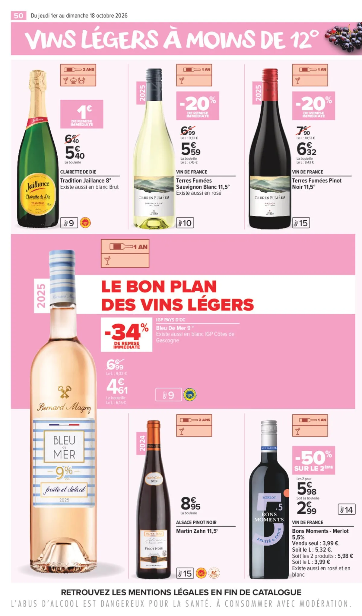 Catalogue Carrefour · La Foire Aux Vins — page 50