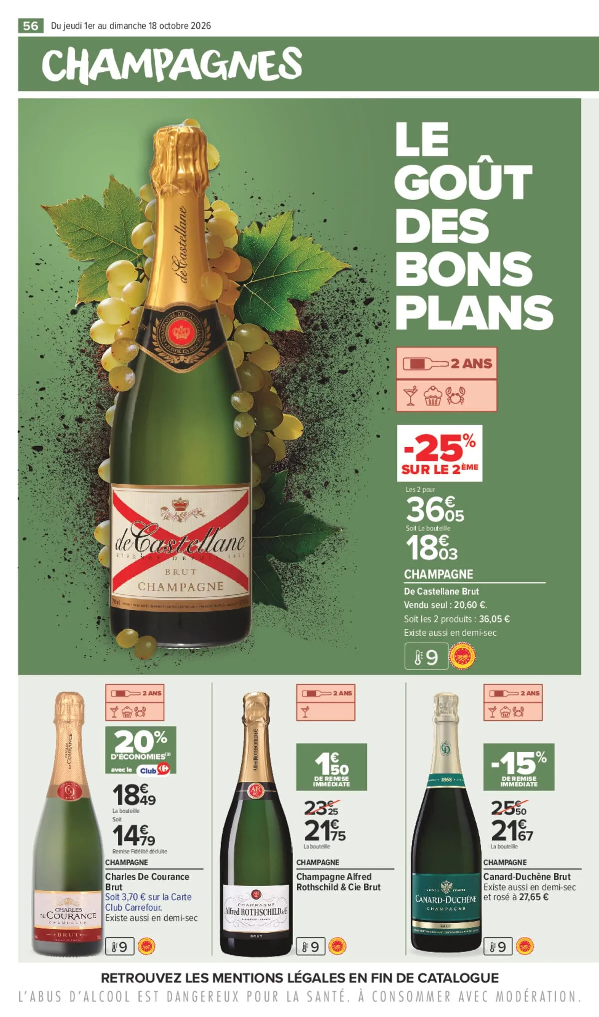 Catalogue Carrefour · La Foire Aux Vins — page 56