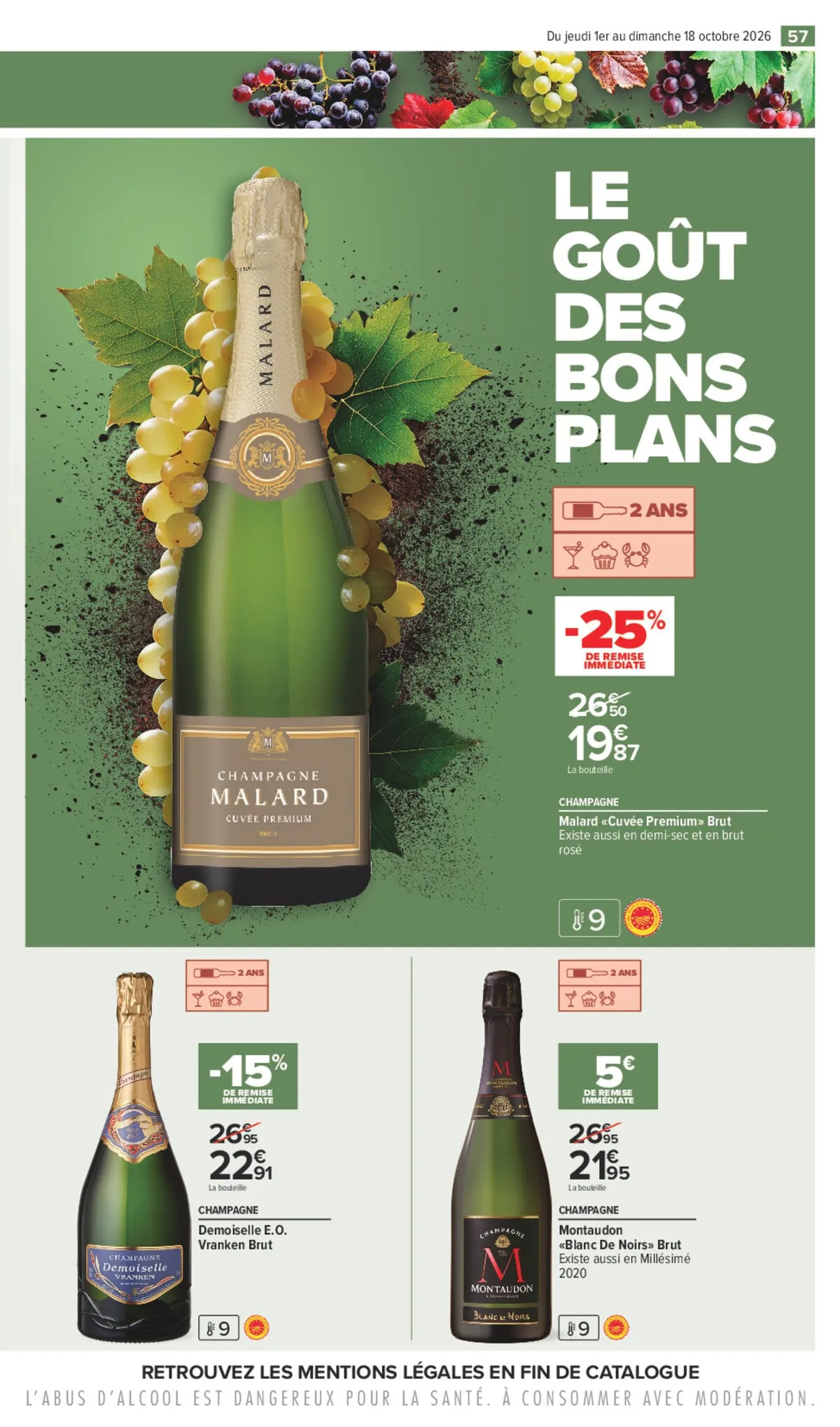 Catalogue Carrefour · La Foire Aux Vins — page 57