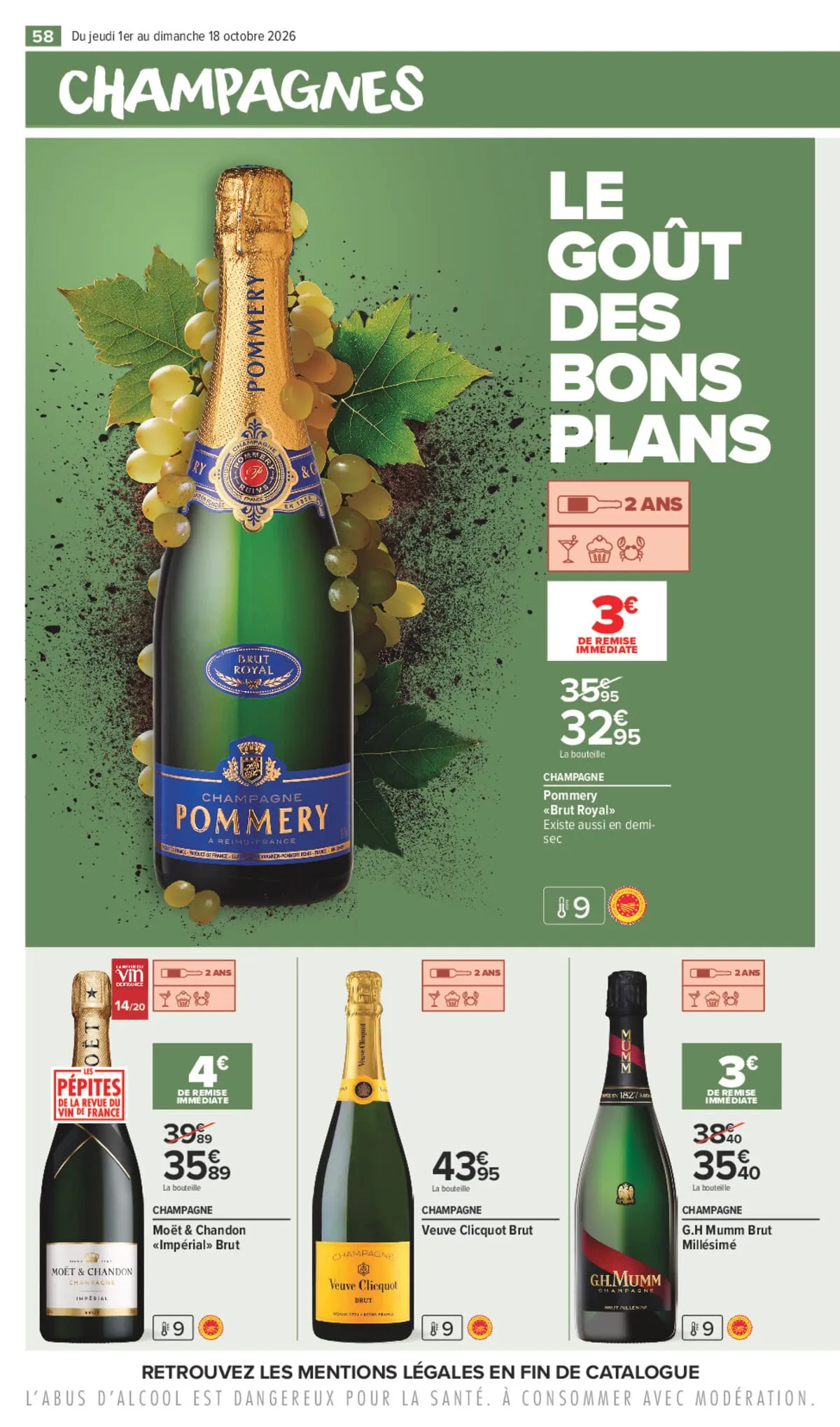 Catalogue Carrefour · La Foire Aux Vins — page 58