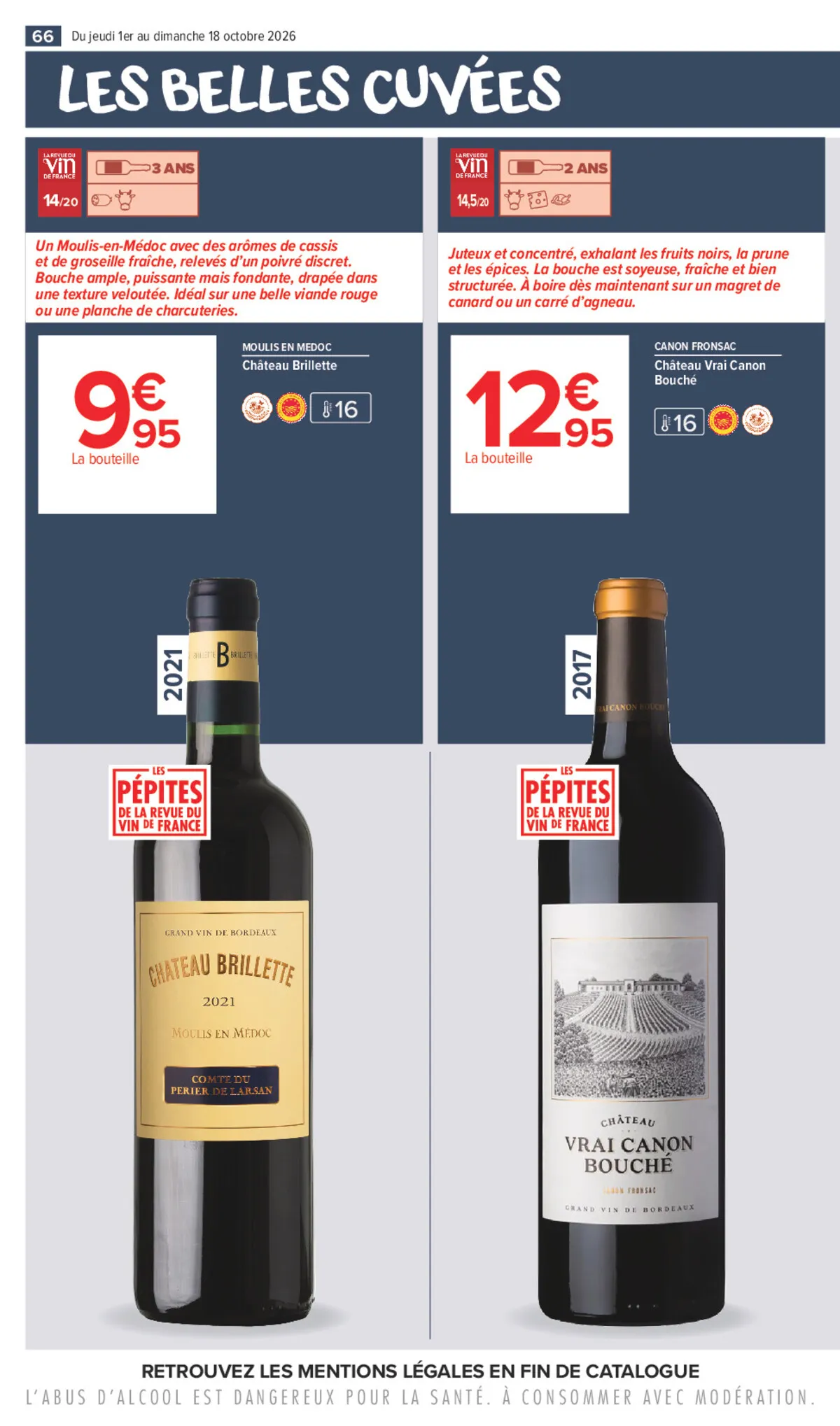 Catalogue Carrefour · La Foire Aux Vins — page 66