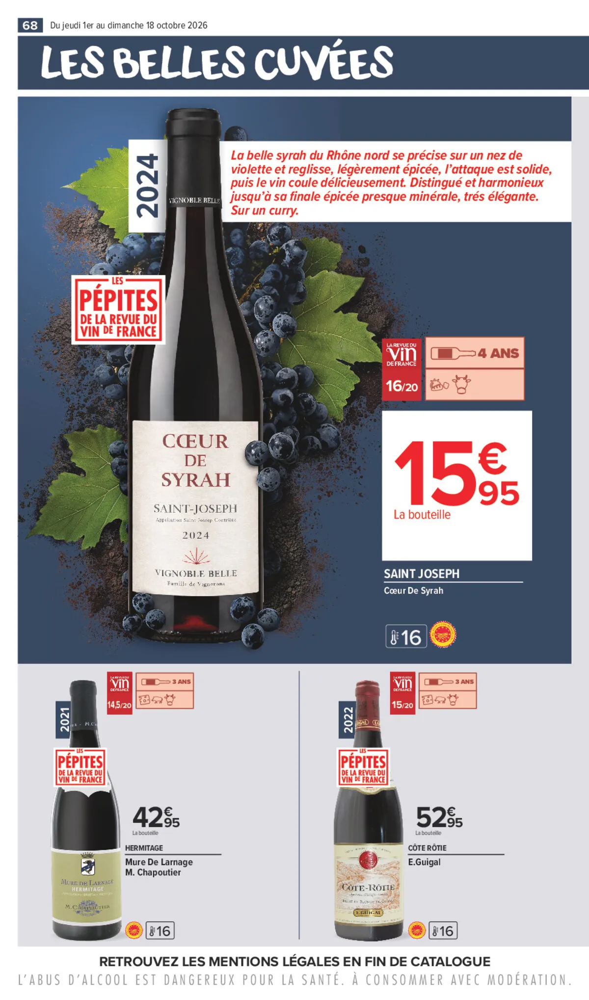 Catalogue Carrefour · La Foire Aux Vins — page 68