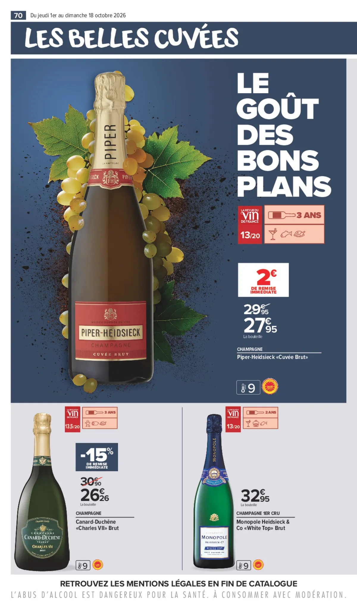 Catalogue Carrefour · La Foire Aux Vins — page 70