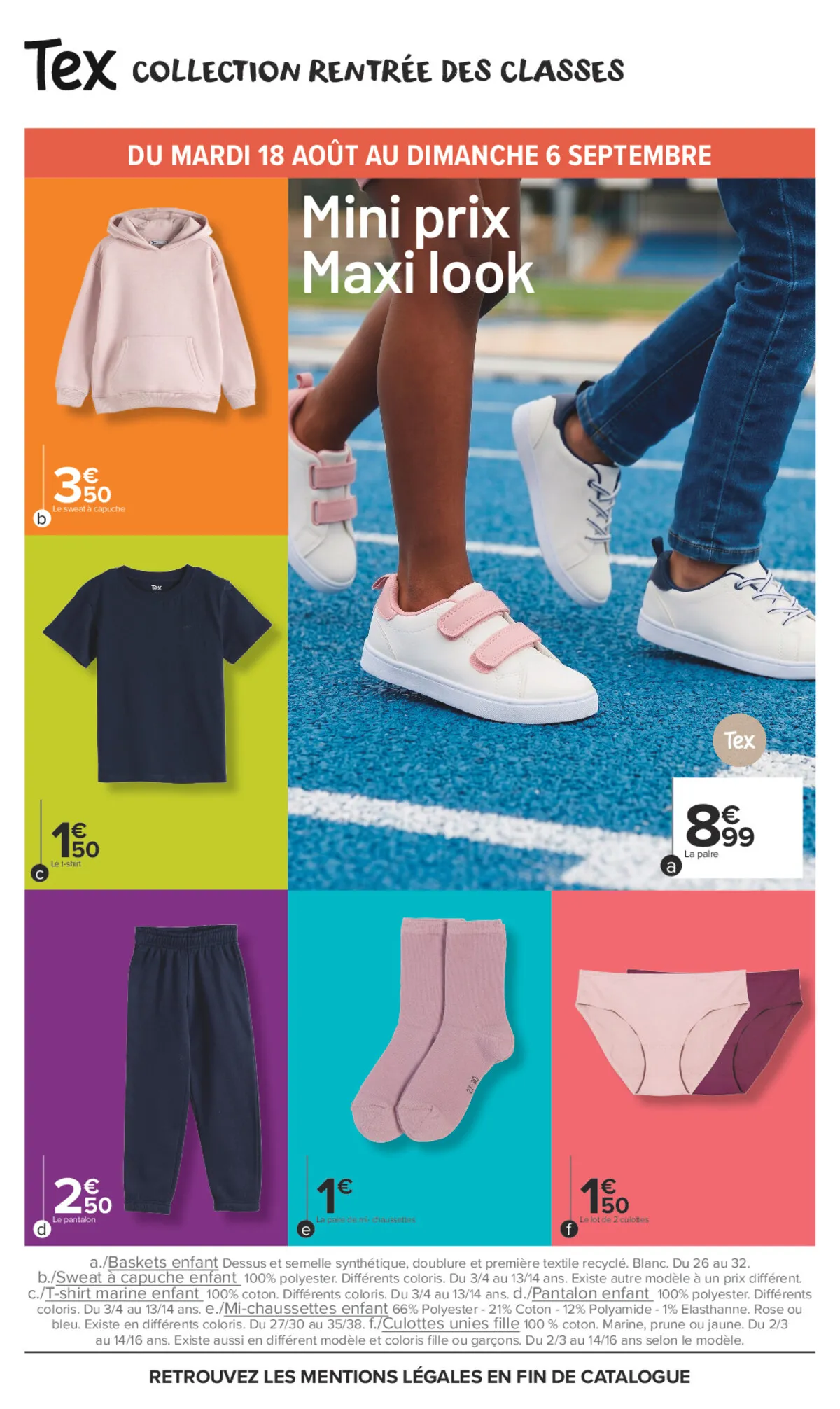 Catalogue Carrefour · Tex, Les Basiques C'Est Nous. La Vie Qui Va Avec, C'Est Vous. — page 5