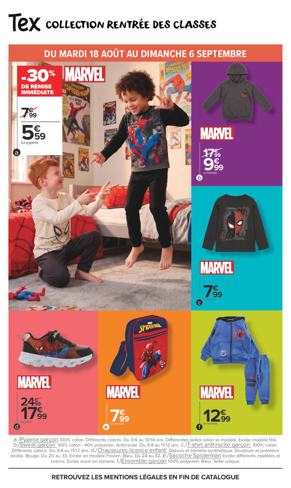 Catalogue Carrefour · Tex, Les Basiques C'Est Nous. La Vie Qui Va Avec, C'Est Vous. — page 8