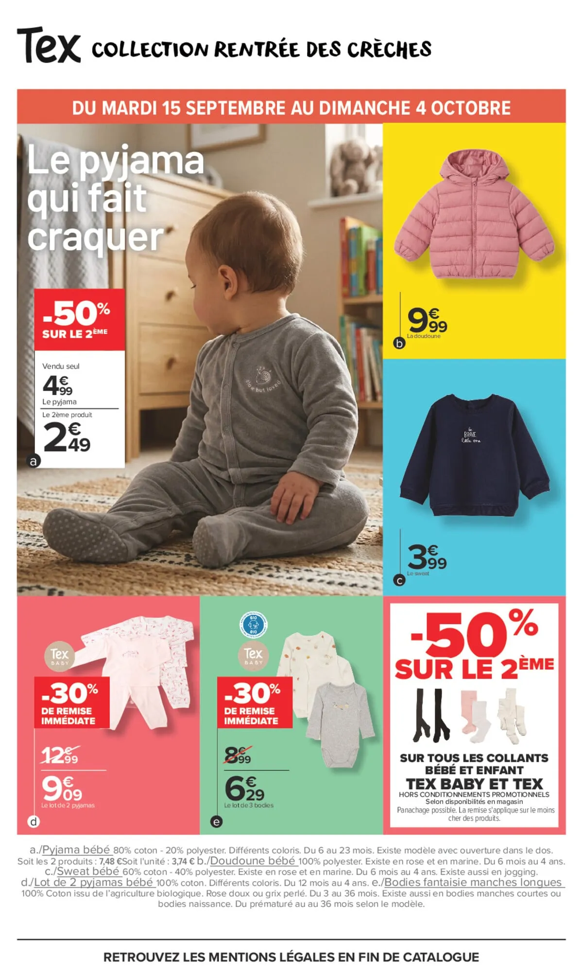 Catalogue Carrefour · Tex, Les Basiques C'Est Nous. La Vie Qui Va Avec, C'Est Vous. — page 10