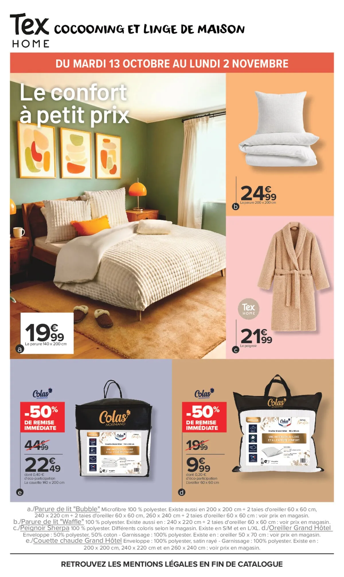 Catalogue Carrefour · Tex, Les Basiques C'Est Nous. La Vie Qui Va Avec, C'Est Vous. — page 14