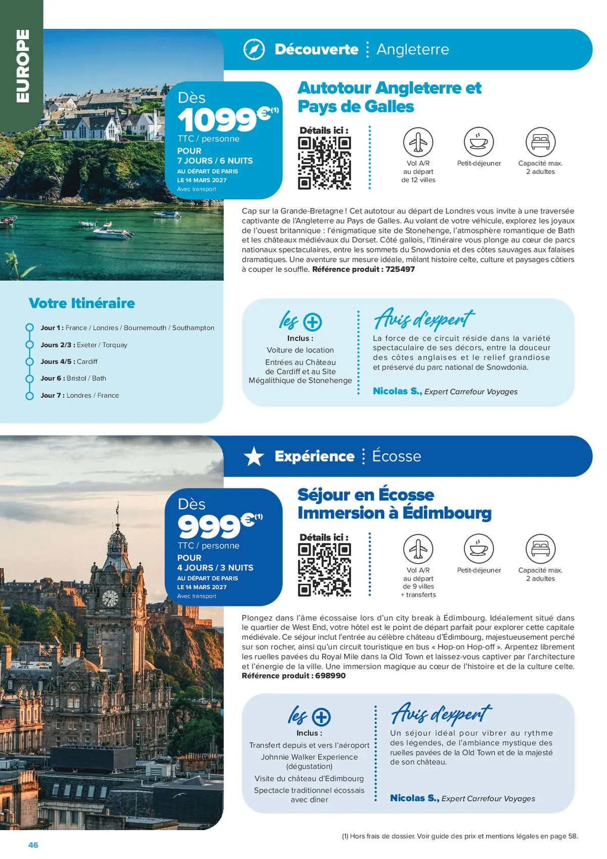 Catalogue Carrefour · Séjours & Circuits - Les Créations Carrefour Voyages — page 46